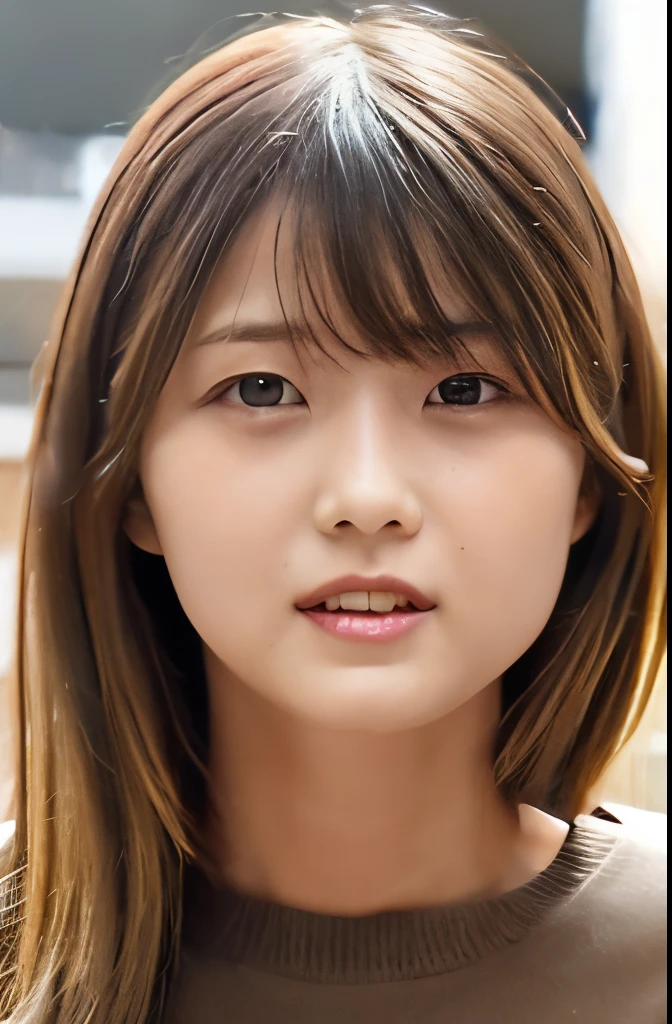 One girl, (a beauty girl, Delicate girl:1.3), (10 :1.3),
BREAK, (wool clothes:1.3),
BREAK, (streetview:1.3), (Yuki:1.3),
BREAK, Very fine eye definition, (Symmetrical eyes:1.3),
BREAK, Small breasts, Brown eyes, Parted bangs, Brown hair, Petite girl,
BREAK, (Eyes and faces with detailed:1.0), (close up to face, Enlarge your face, Face Focus:1.0),
BREAK, (masutepiece, Best Quality, ultra-detailliert, Detailed face, 8K)