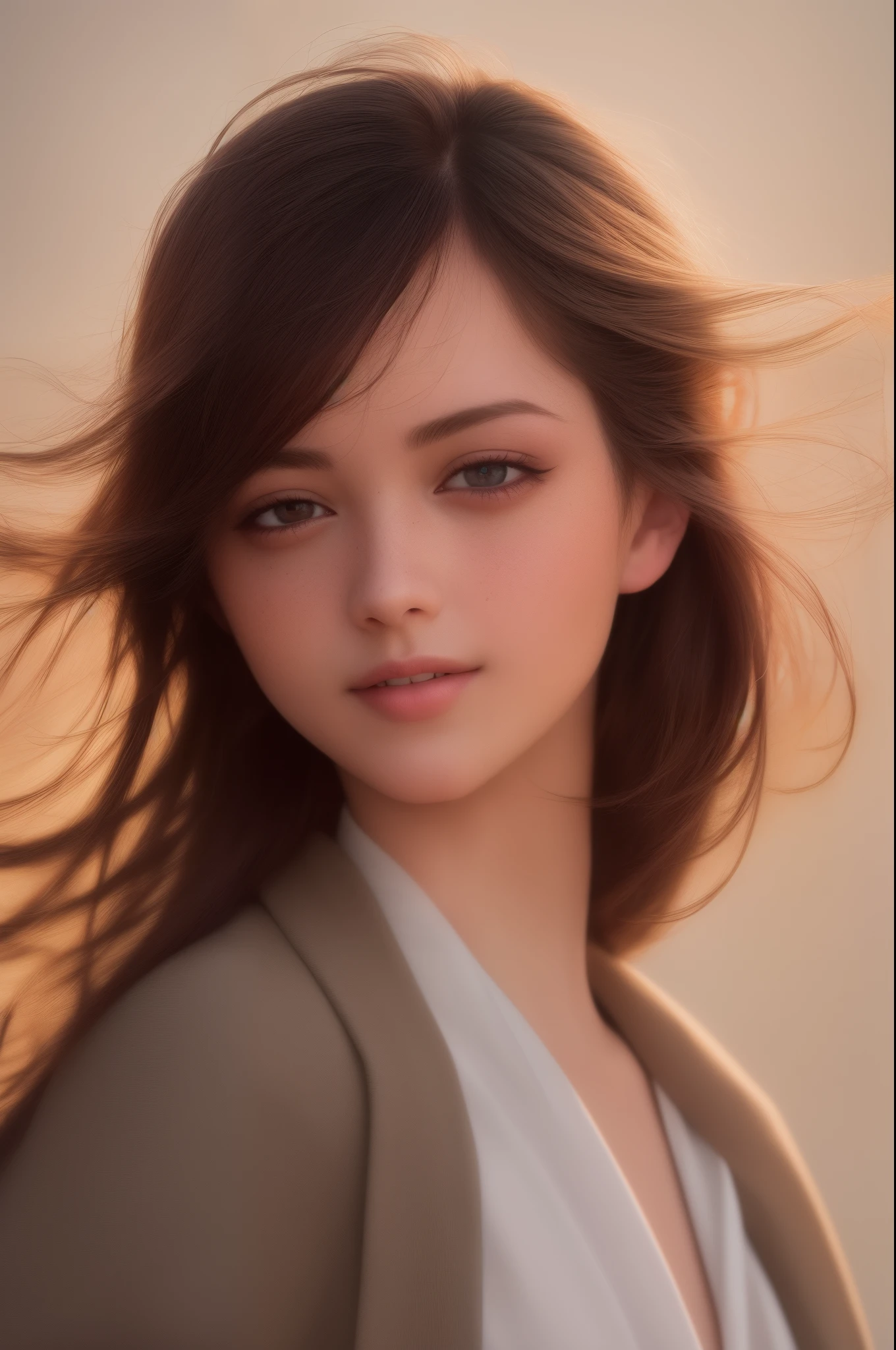 best quality, masterpiece, (realistic:1.2), young woman,
floating hair,
colorful open robe,
victorian,
front, detailed face, beautiful eyes, (smug smile:1.1), freckles,
sun flare,
vibrant, sharp focus,