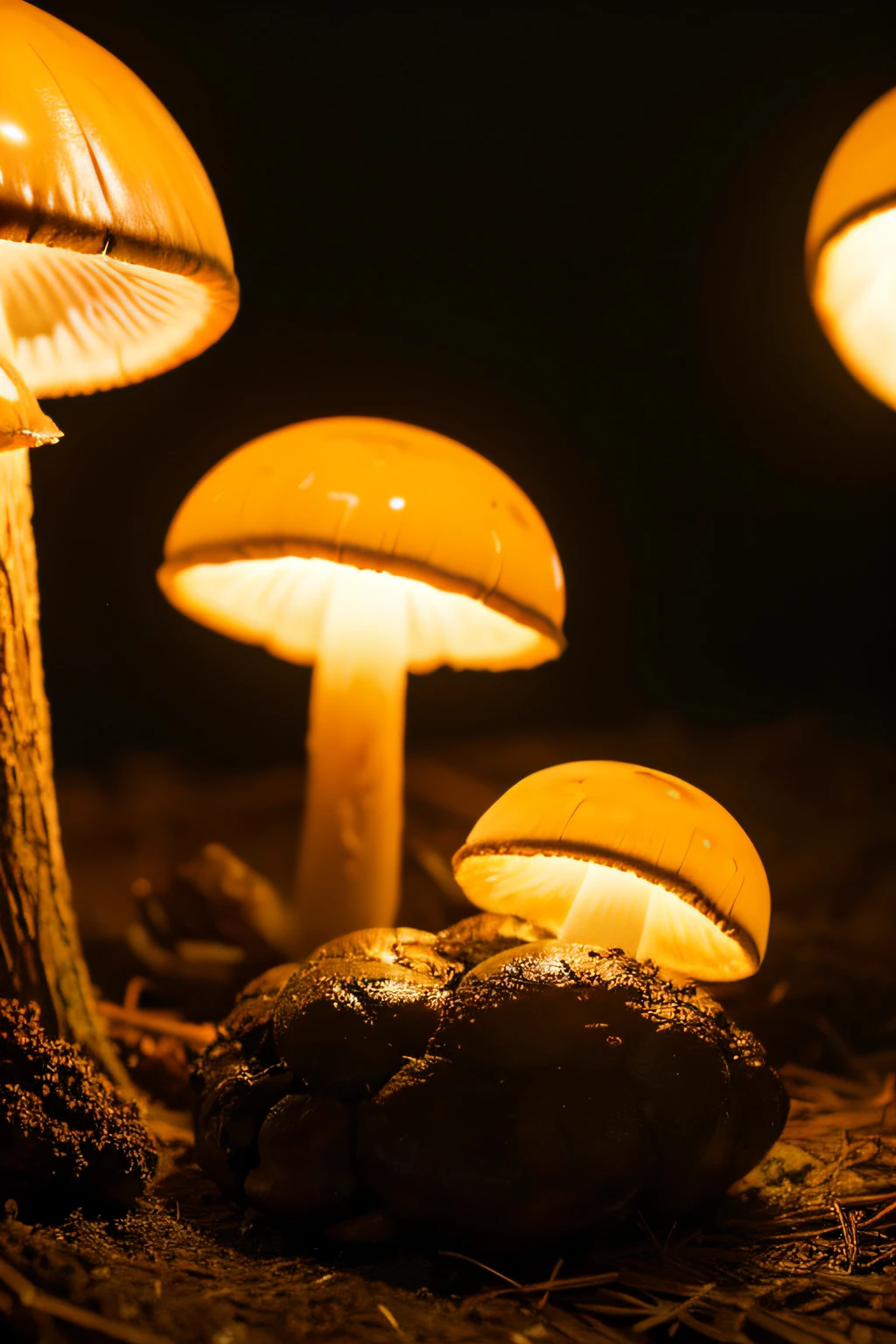 Glowing mushrooms,Best quality,tmasterpiece