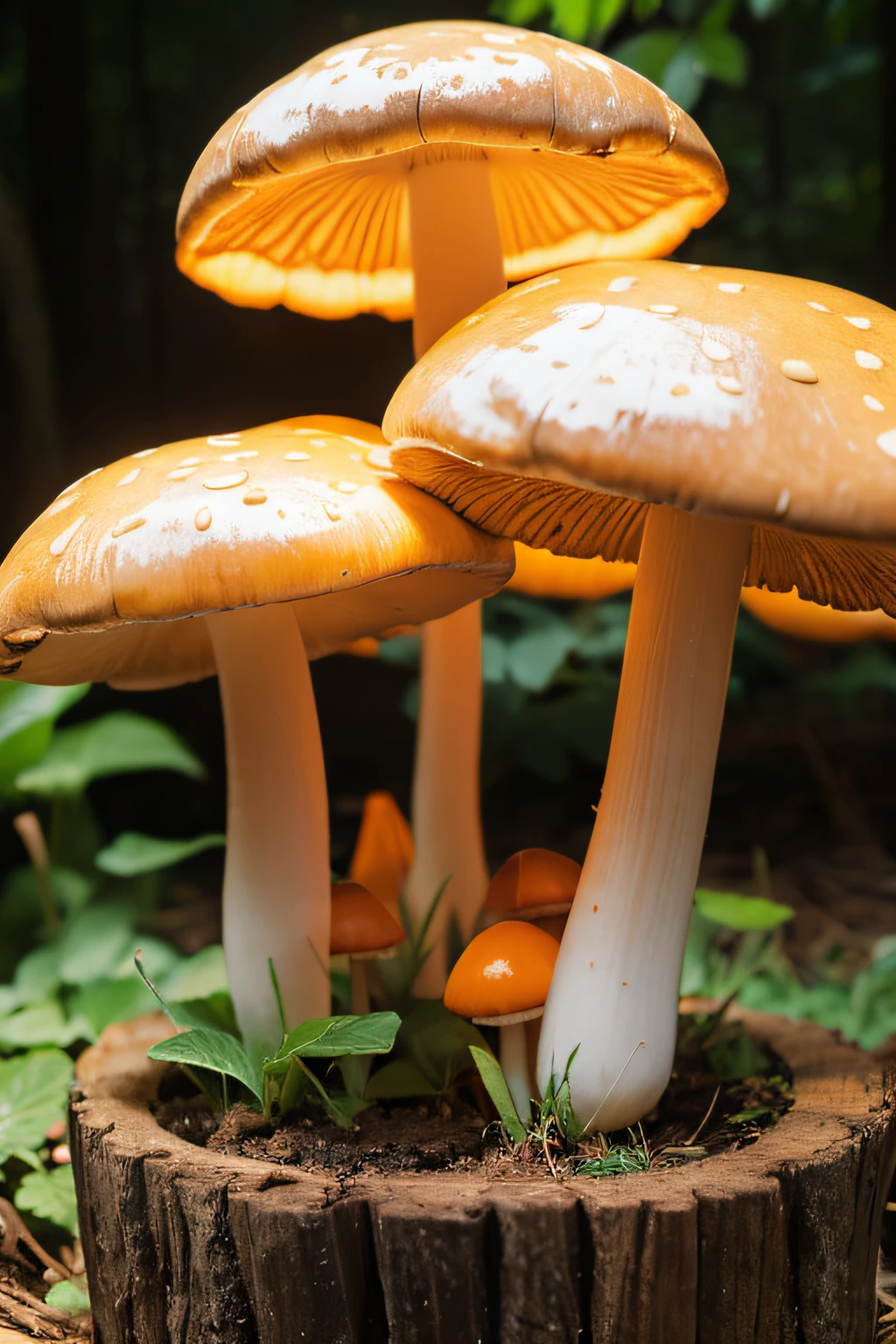 Glowing mushrooms,Best quality at best,tmasterpiece