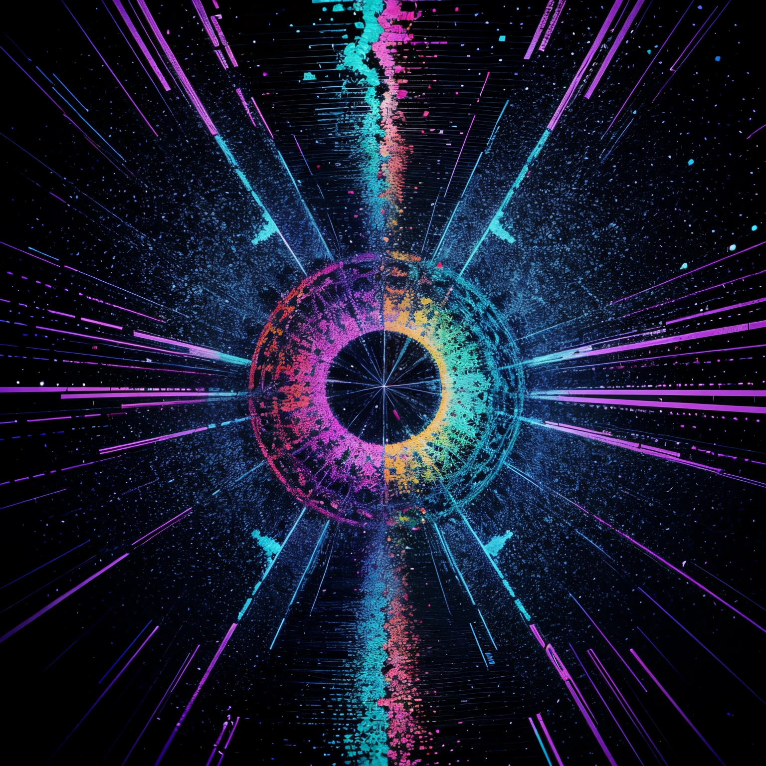 Trippy art for clothing