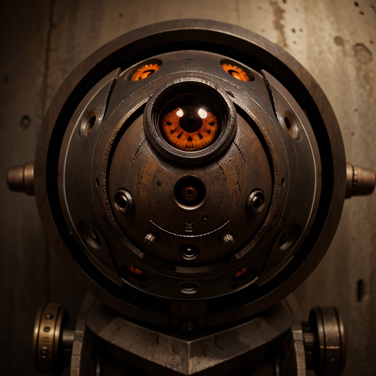 Beholder with mechanical eyes