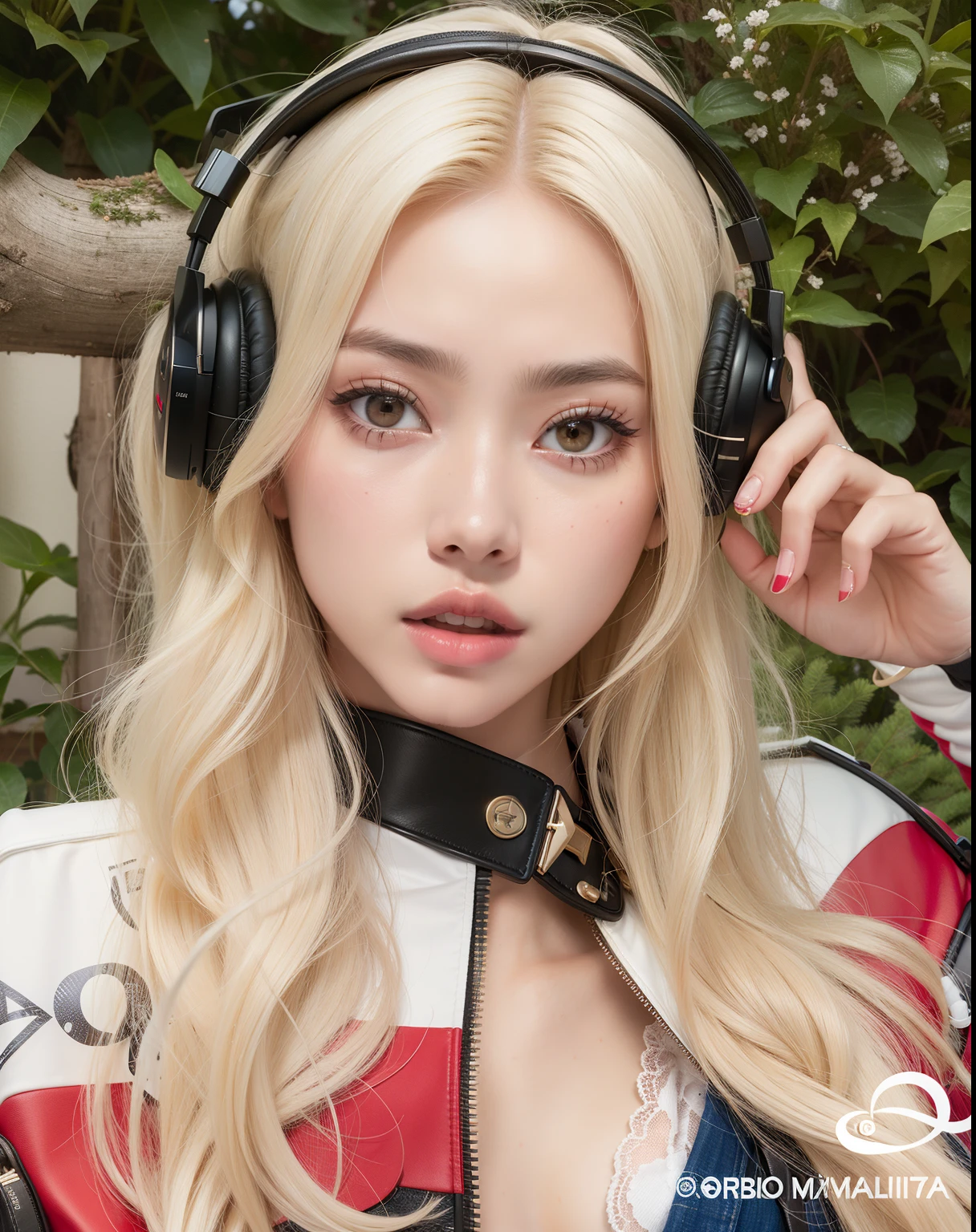 Blonde blackpink Jennie with headphones and a cigarette in her hand, ava max, linda Delphine, menina perfeita de cabelos brancos, Retrato de Kim Petras, her hair is white, com fones de ouvido, com fones de ouvido, pomba cameron em uma armadura de cavaleiro, Pokimane, Sakimichan Frank Franzzeta, Poarch bonito, Retrato Sophie Mudd