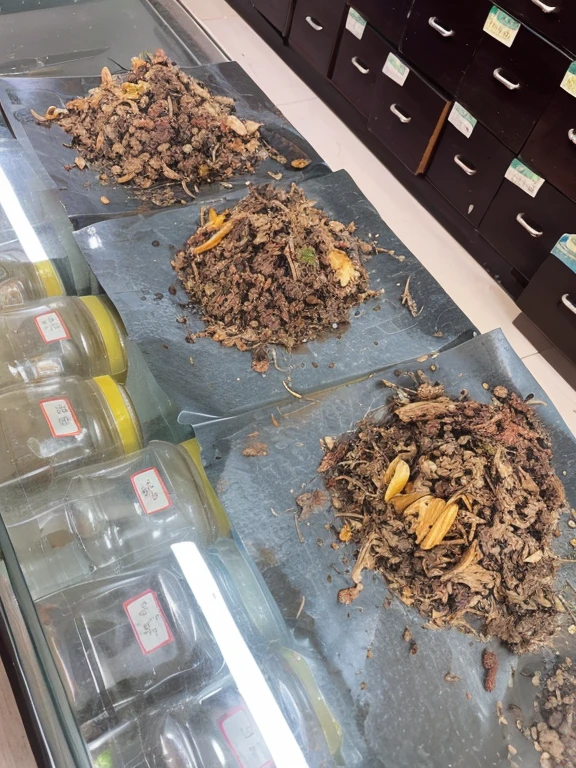 I want a picture of traditional Chinese medicine for health care，The purpose is to sell goods