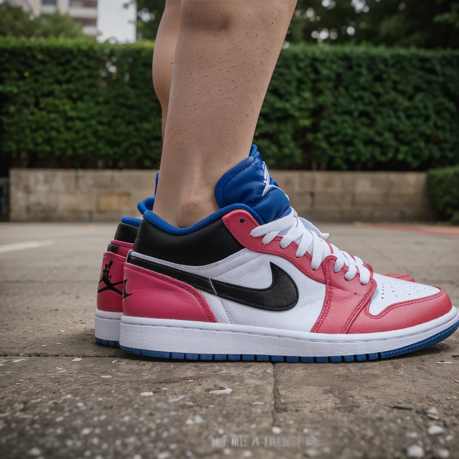 aesthetic photos of people wearing Air Jordan 1 Low SE Craft