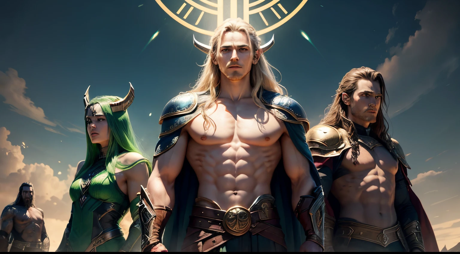 Witness the gods of Asgard in all their glory, each one possessing unique abilities and personalities. From the mighty Thor to the cunning Loki, the possibilities are endless