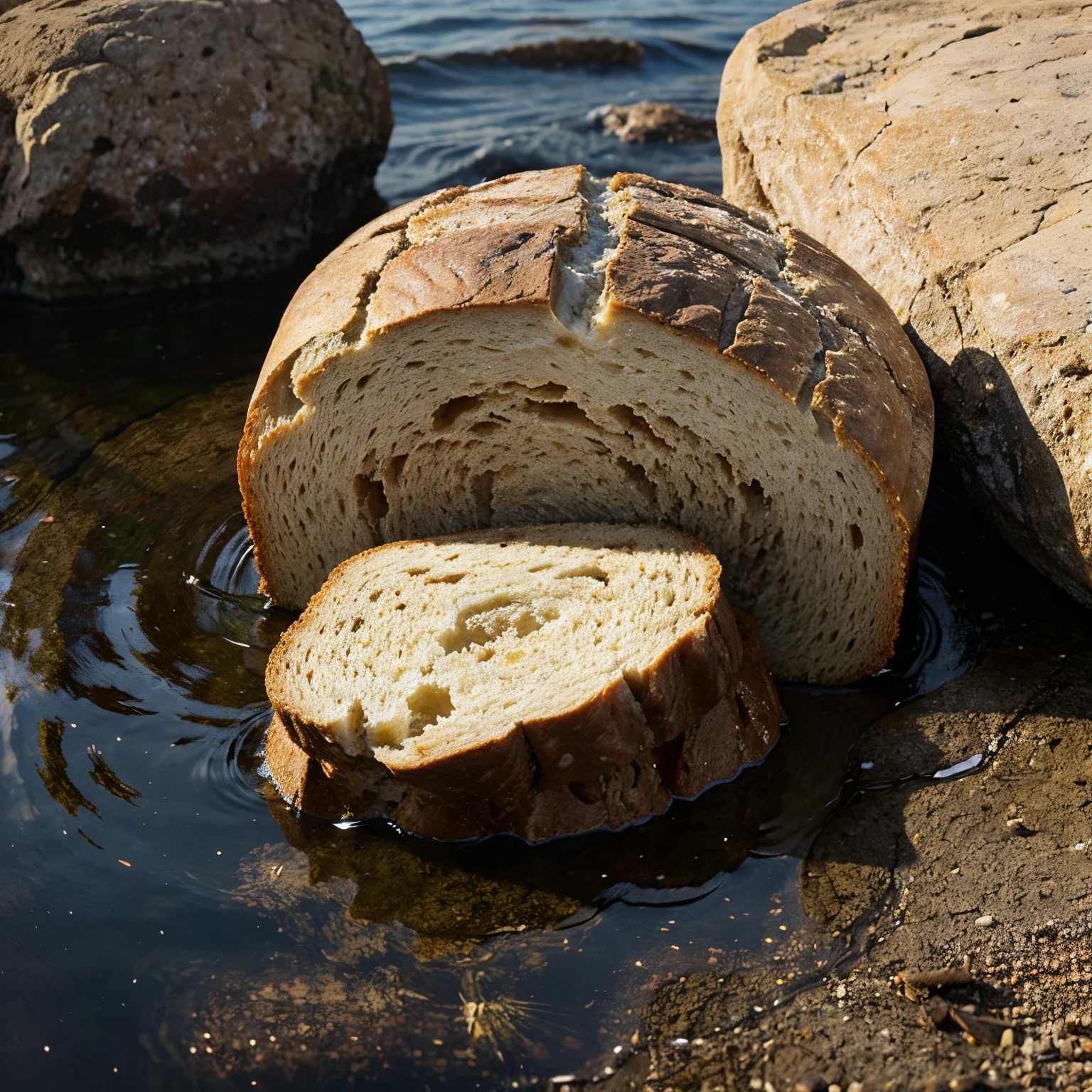 Jesus Christ is light, water, bread, rock