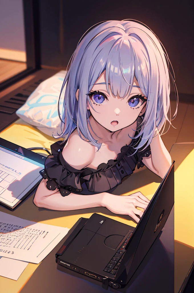 One Mature Woman、Grey Eyes、Grey Hair、Hair between the eyes、Long Hair、Ahoge、Completely naked、((Big Breasts、Huge breasts))、Large areola、Nipples、belly button、(pubic hair、Vagina)、(Sleeping in bed with eyes open、Lying on the bed、Lie on your back in bed)、After sex、Disheveled sheets、((Sweat、Love juice、Semen on the body、Semen on the face、Vulgarity))、indoor、Bedroom、lamp、((Sexual face、Orgasm Face、Sexual climax、sexual excitement、Gaze seductively、Spread your legs、Showing genitals))、Half-open mouth、Sleepy eyes、Angle from above、Focus on the genitals、(((A lot of semen、大量のLove juice、大量のSweat、heavy、Covered in semen all over the body、、Splattering semen、性器から流れ出るA lot of semen、Semen in mouth、Semen flowing from the mouth、Semen on the navel、Nipplesの上の精液、Cum on legs、Semen on arm、Cum on face、Cum on hair、Semen on belly、Lots of drooling、Cum on breasts、There are multiple used condoms on the bed、Multiple rolled tissues)))、(((White of the eyes、Rolling Eye、Ahegao)))、((Syringe on the bed、vial、tablet、ampoule))、Drug addicts、Drug Abusers、Drug addict、
