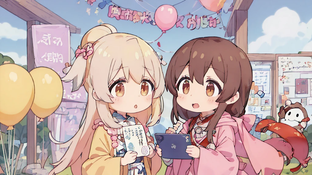 Engineers and mysterious inventions、dialogue、Manzai、Chibichara、Bokeh e Tsukkomi、memory balloon、Esbian de corpo inteiro、oficina、Kobo