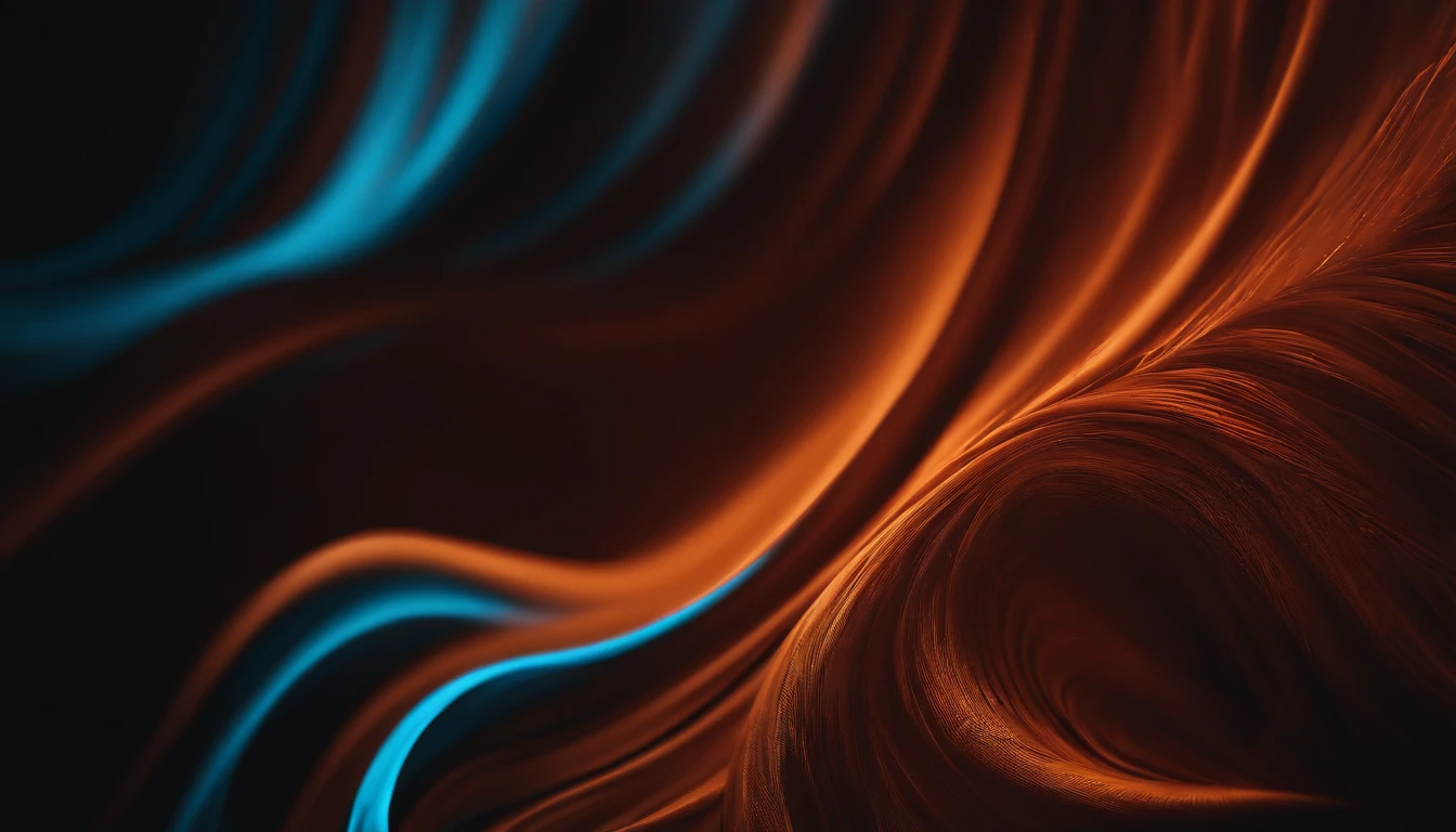 An aesthetic wallpaper featuring a high-resolution image of an abstract background with a unique, organic pattern created by fluid brushstrokes in bold, contrasting colors.