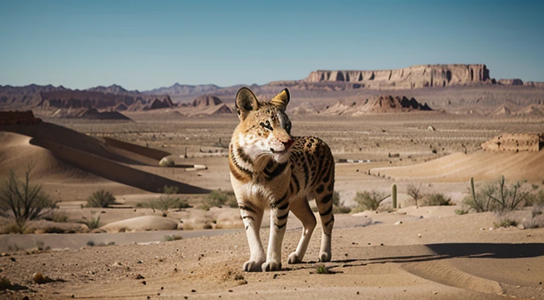 Fictional desert civilization fictional desert animals colorful animals
