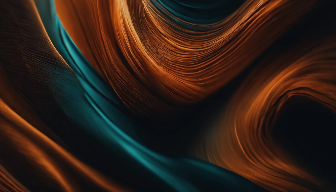 An aesthetic wallpaper featuring a high-resolution image of an abstract background with a unique, organic pattern created by fluid brushstrokes in bold, contrasting colors.