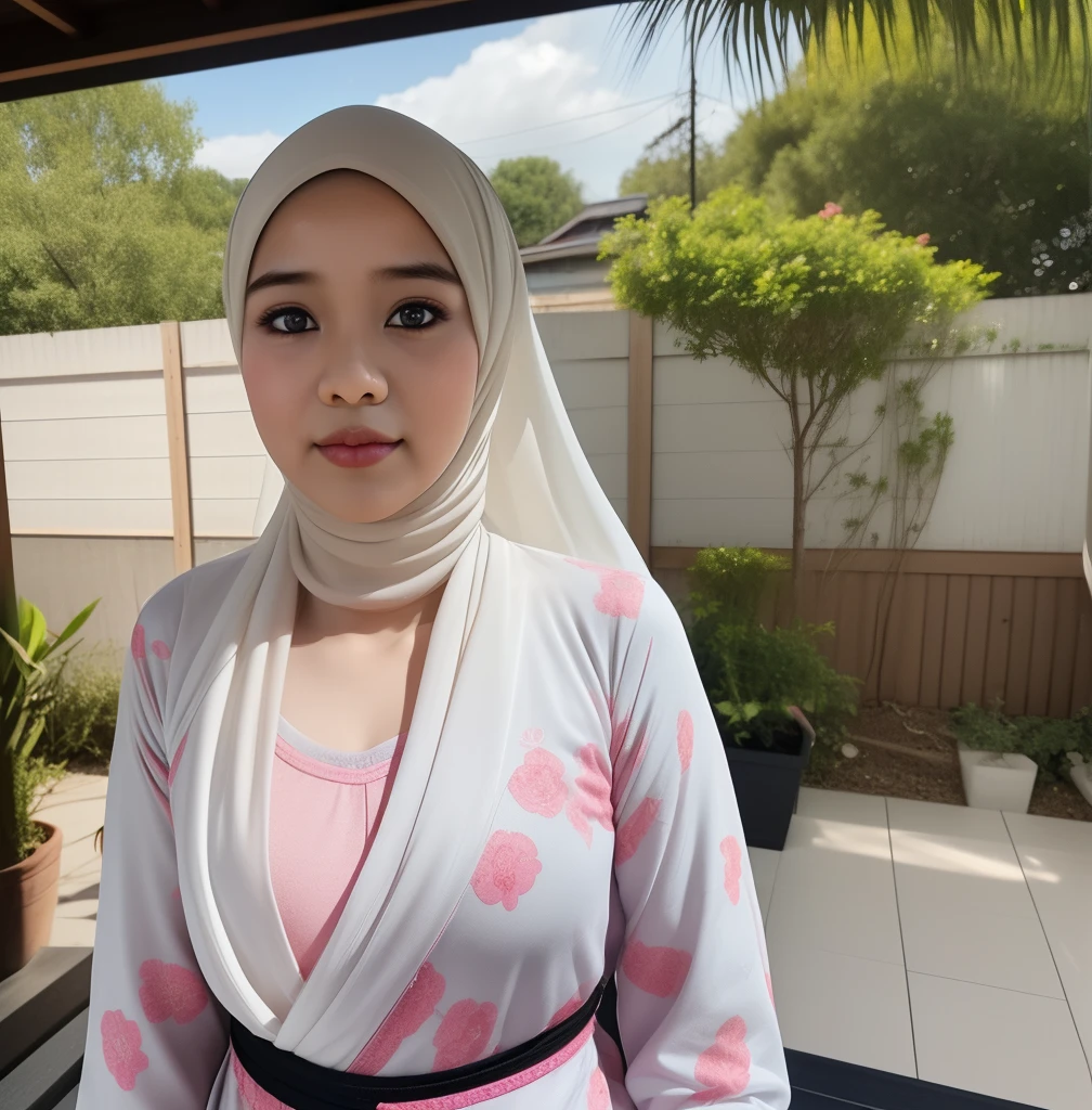 (((HIJAB MALAY GIRL))), masutepiece, High quality, UHD 32K, Realistic face, Realistic skin feeling , A Japanese Lady, 6 , Little Giry cute and baby-like face, (((SADNESS))), (((FLAT CHEST))), (MATRIX WORLD), ((look In front  at the camera), (((LITTLE GIRL))), (((CUTE GIRL))).