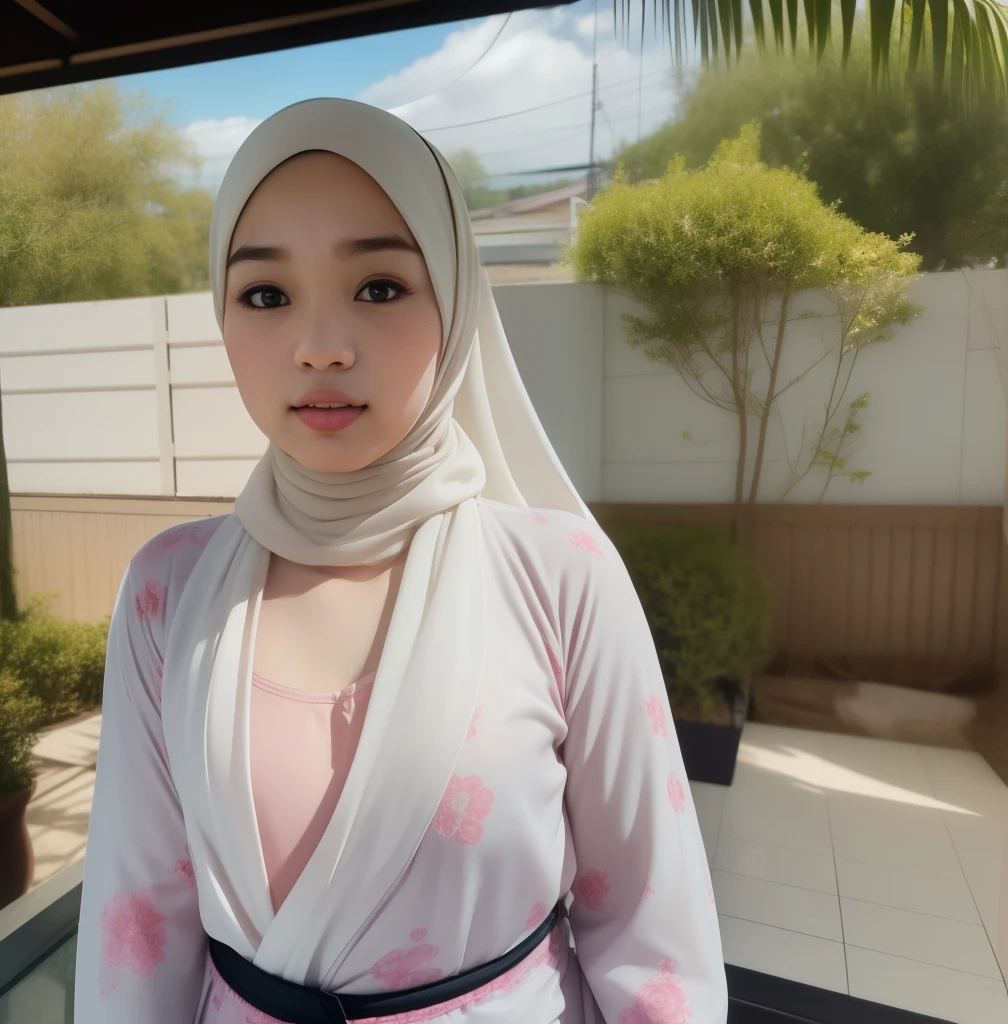 (((HIJAB MALAY GIRL))), masutepiece, High quality, UHD 32K, Realistic face, Realistic skin feeling , A Japanese Lady, 6 , Little Giry cute and baby-like face, (((SADNESS))), (((FLAT CHEST))), (MATRIX WORLD), ((look In front  at the camera), (((LITTLE GIRL))), (((CUTE GIRL))).