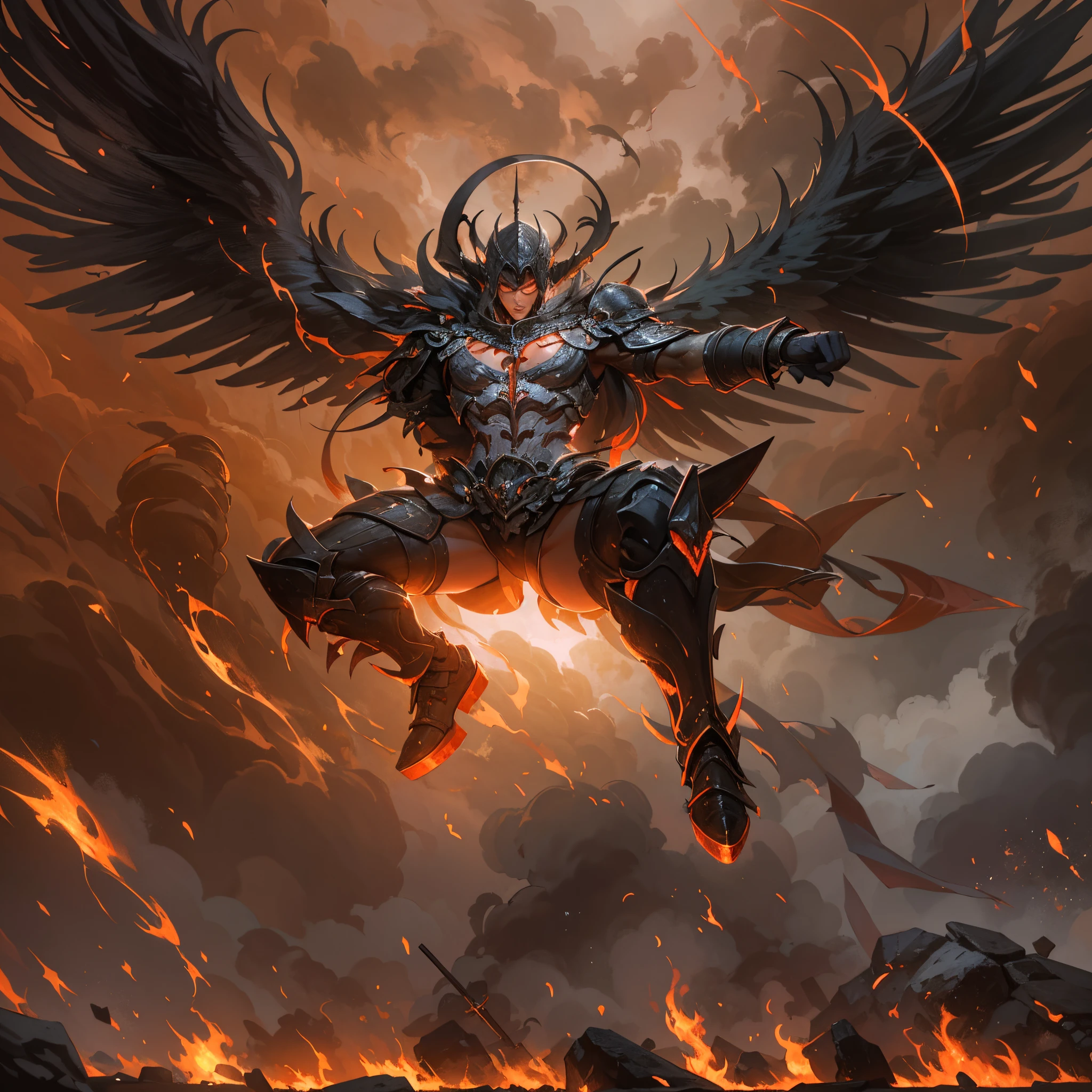 El tema：angel vs demon,pulso de fuego,lucha de brazos,prueba de fuerza,el cielo vs el infierno,lucha maganime,alas de angel blancas,alas de murcielago negras,white snow vs red sky 生成的 fast：
"(La mejor calidad,4k,8k,Altas Resoluciones,Obra maestra:1.2),Ultra detallado,(realista,fotorrealista,fotorrealista:1.37),angel vs demon,pulso de fuego,lucha de brazos,prueba de fuerza,el cielo vs el infierno,lucha maganime,ay de angel blancas,alas de murcielago negras,neves blancas vs cielo rojo,[illustration],[dynamic composition],[fantasy],[epic battle],[emociones intensas],[fiery atmosphere],[fuerzas colosales],retrato,Paisaje,foco nítido,physically based representation,profesional,vivid colors,Bokeh,tonos saturados,[Dramatic lighting]"