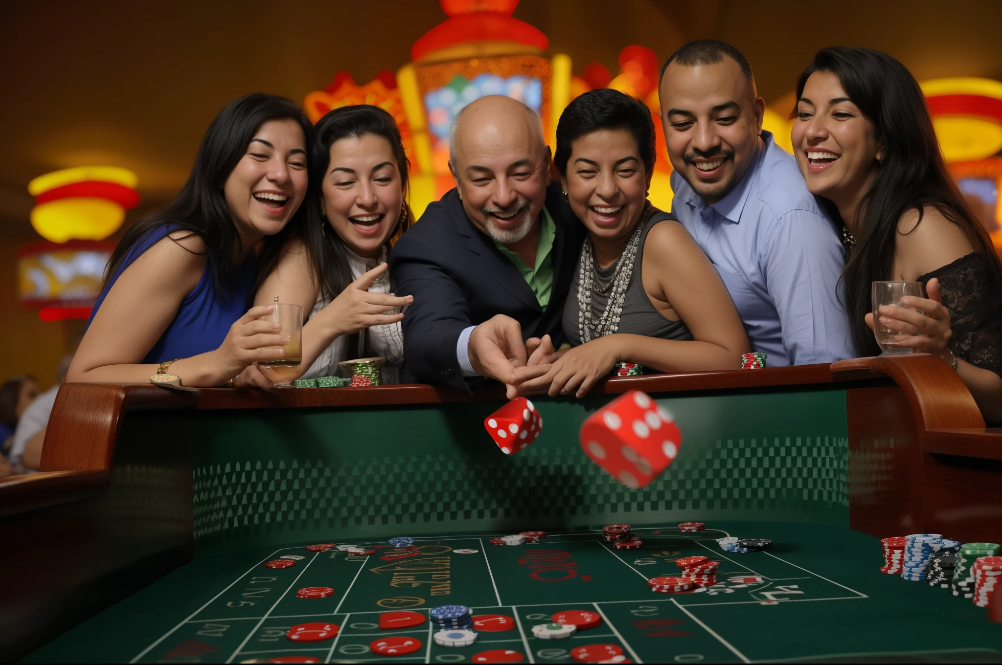 grupo arafed de pessoas jogando role - bola em um cassino, cassino, cassino interno, Dentro de um cassino, rolando diz, salas de aula e tocas de jogos, todo mundo se divertindo, online casino logo, jogo, Las Vegas, Dizer, muitos dados todos foram, ganhador, assumindo o controle enquanto sorri, Celebrando, jogar poker, divertindo-se, unedited