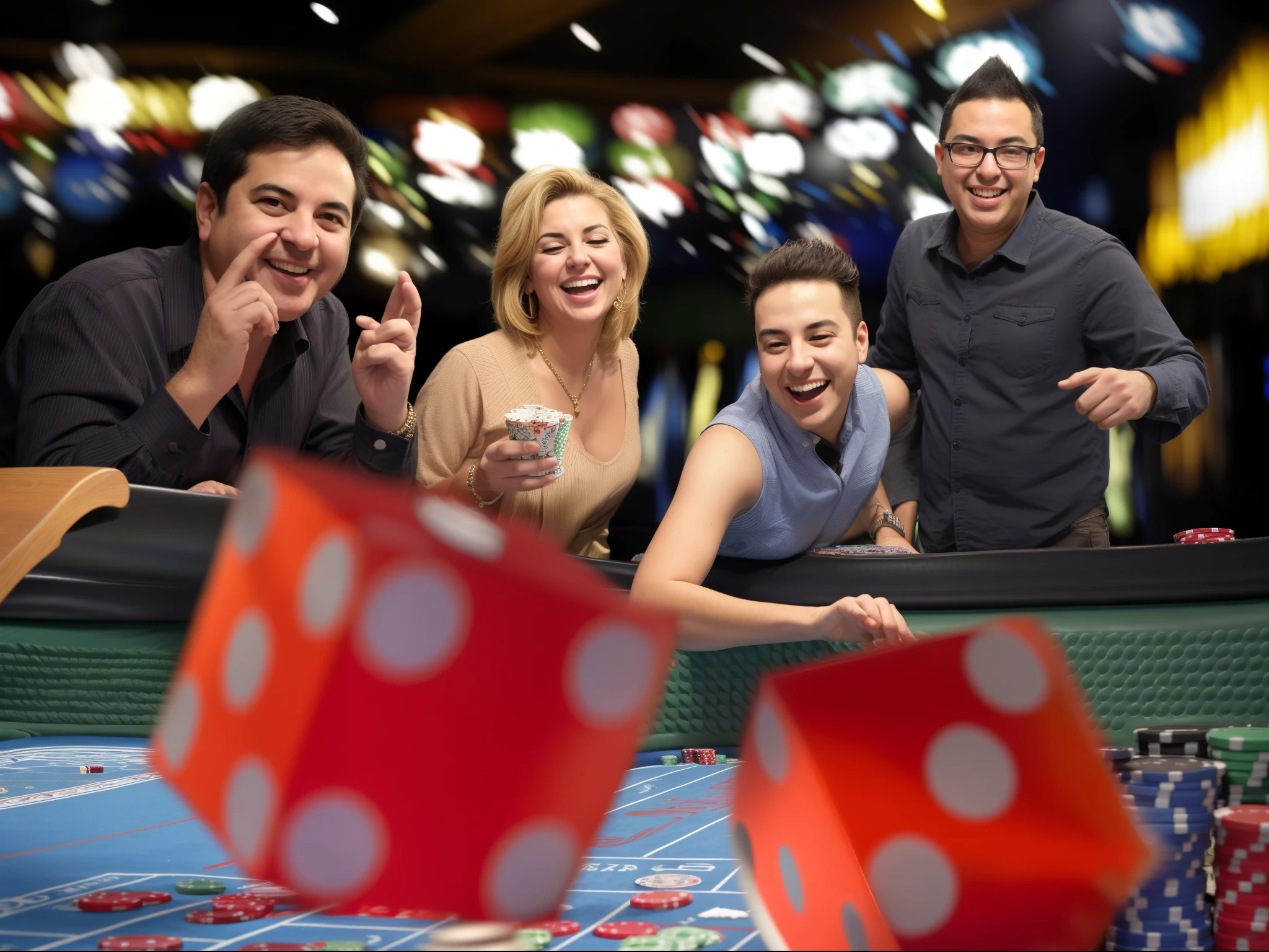 grupo arafed de pessoas jogando role - bola em um cassino, cassino, cassino interno, todo mundo se divertindo, rolando diz, jogo, Dentro de um cassino, salas de aula e tocas de jogos, Amazing!, Dizer, Diz, muitos dados todos foram, poker, gambles like no one, divertindo-se, 188216907