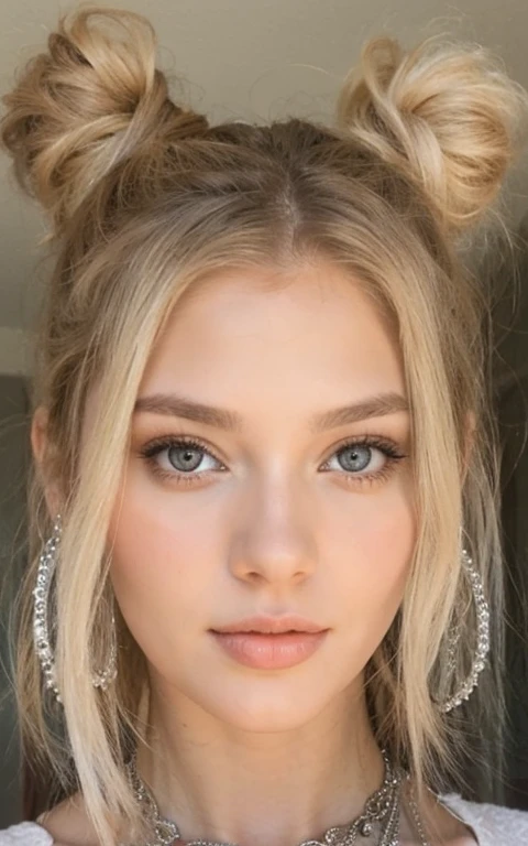 hot white young woman portrait