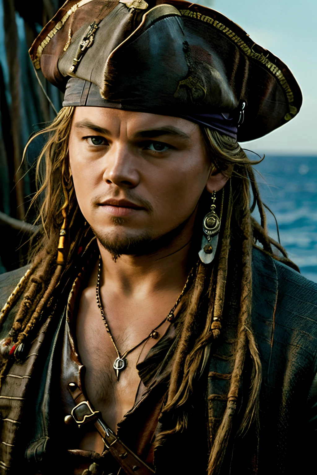 Leonardo Dicaprio in Pirates of the Caribbean