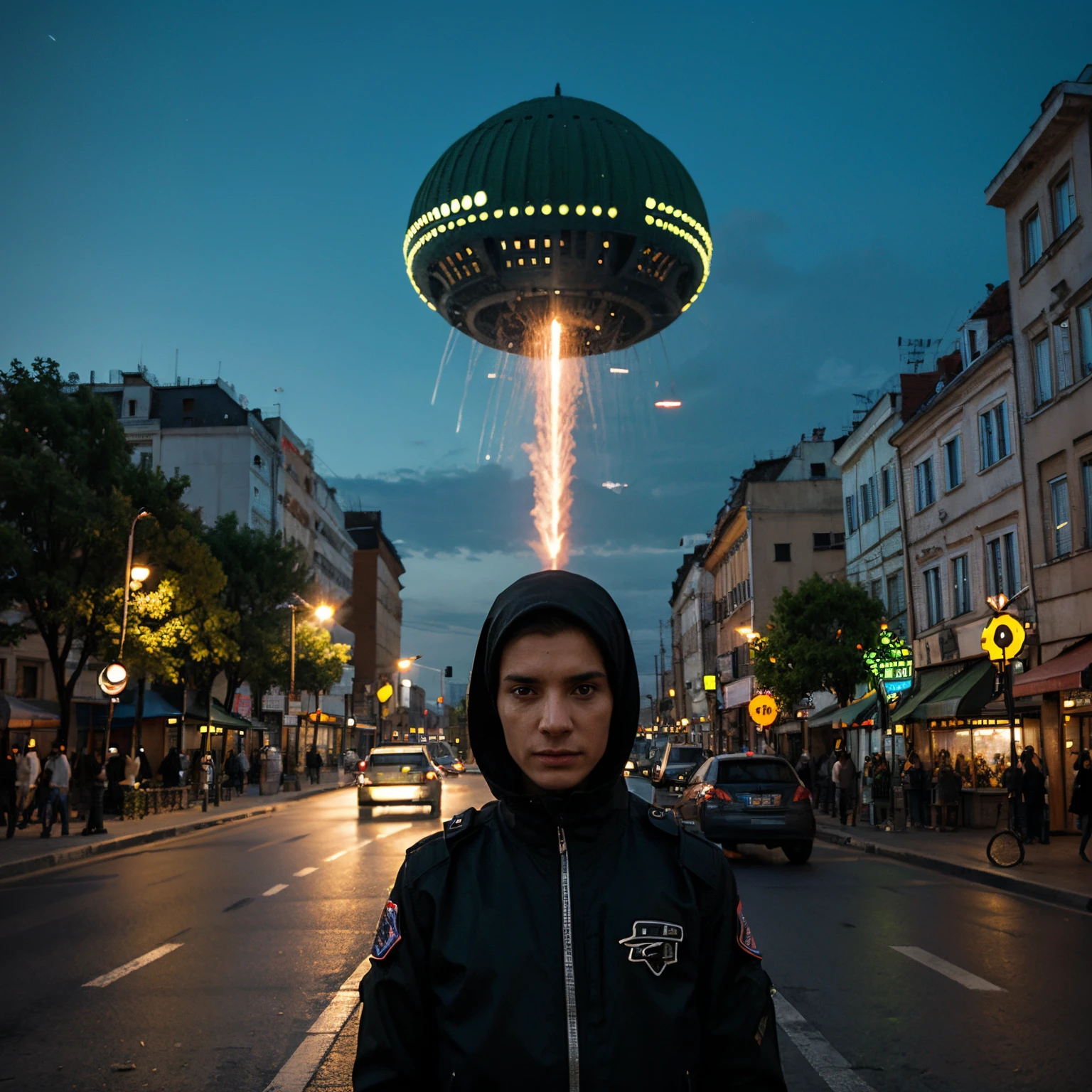 Alien invasion in Novi Sad