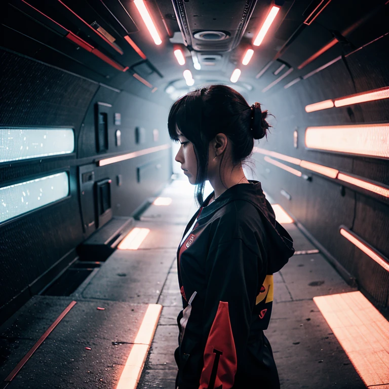 Something abstract but with an anime theme