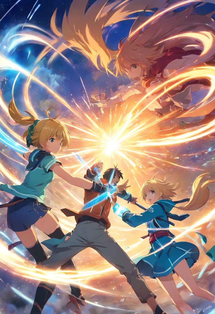 star ocean 6 Remi Saijonji and Fayd Leingod Aurica fight