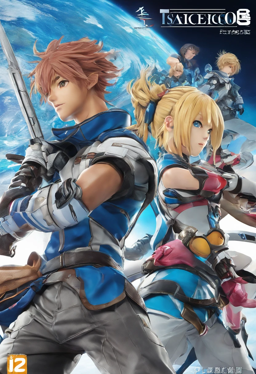 star ocean 6 Remi Saijonji and Fayd Leingod Aurica fight