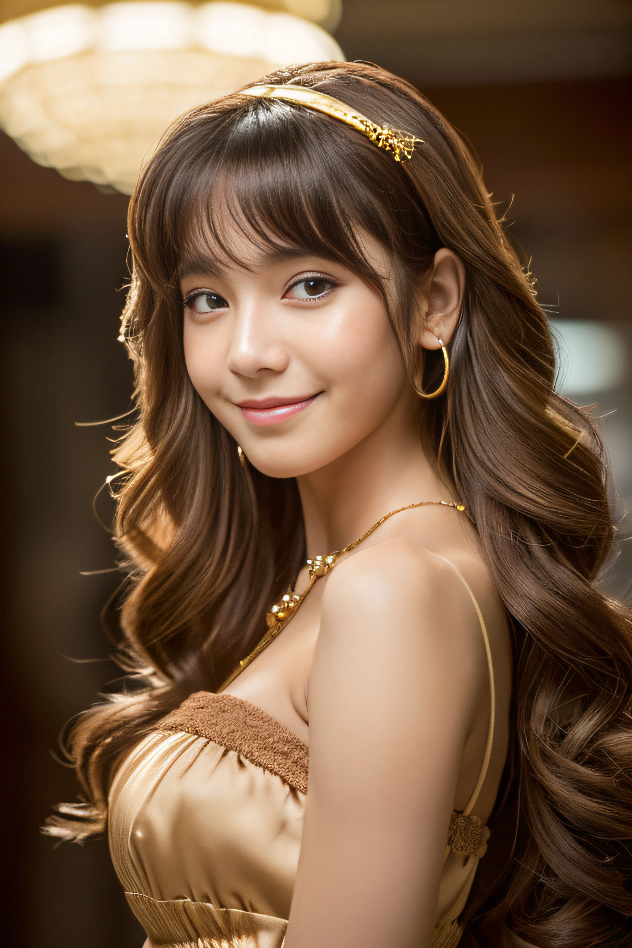 ((beautiful a girl:1.3)),(((FULL BODYSHOT:1.5))),((Red camisole_Silk_Gorgeous Gold Necklace:1.4)),((Walking towards me)),((at hotel's room:1.3)) ((Thin_fabric:1.4)) ((Doing work:1.3)) ((her face is flushed、hair is loosely curled.:1.2,ikun:1.4)) ((Large breasts:1.2)) ((close-up:1.2)) Best Quality,masutepiece,超A high resolution,(Photorealistic:1.4),Raw photo,(Authentic skin texture:1.3),(Film grain:1.3),the panorama,Character Portrait,Very Wide Shot,Narrow waist,Cowboy Shot,(In the Dark, deepshadow, lowkey, cold light,) Night,((Loosely wavy hair:1.2)),Streaming Tears,,Dust,Tindall Effect,(expression),1girl in,beautiful detailed eyes and face,White Jabot,Brown eyes,((brown super long hair_Ex-gods:And:1.2)) ((Smile:1.3))