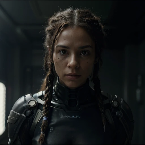 a woman with dreadlocks and a body of hair in a scene from the film alien, movie still of a alien cyborg, frame from prometheus movie, hr giger. 8 k, eve online movie still, scene from prometheus movie, still frame from prometheus, biologic hr giger style, scene from the movie prometheus, humanoid flora