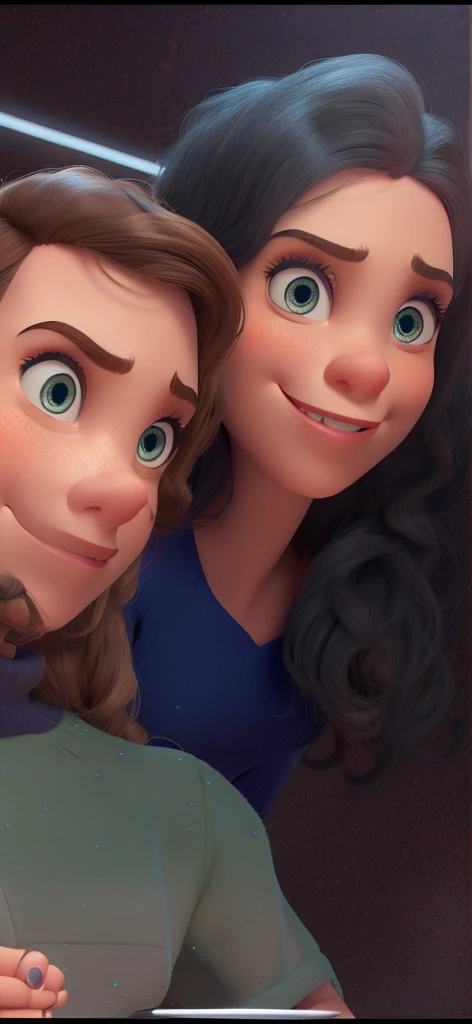Foto em desenho modelo disney pixar