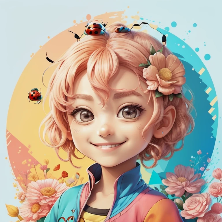 ) ((((cute ladybug smiling with flowers) ((Mikey)) - Criador: Walt Disney2023) ), ,, ( Walt Disney acolchoamento ,multidimensional geometric wall PORTRAIT, arte, Chibi,
Yang08k, lindo, Colouring,Rose
Primary works, qualidade superior, melhor qualidade, Arte Oficial, Beautiful and Aesthetic,)) ), ,, Walt Disney acolchoamento ,multidimensional geometric wall PORTRAIT, arte, Chibi,
Yang08k, lindo, (Colouring, rosa), amarelo ,azul ,vermelho e branco)
Primary works, qualidade superior, melhor qualidade, Arte Oficial, Beautiful and Aesthetic,