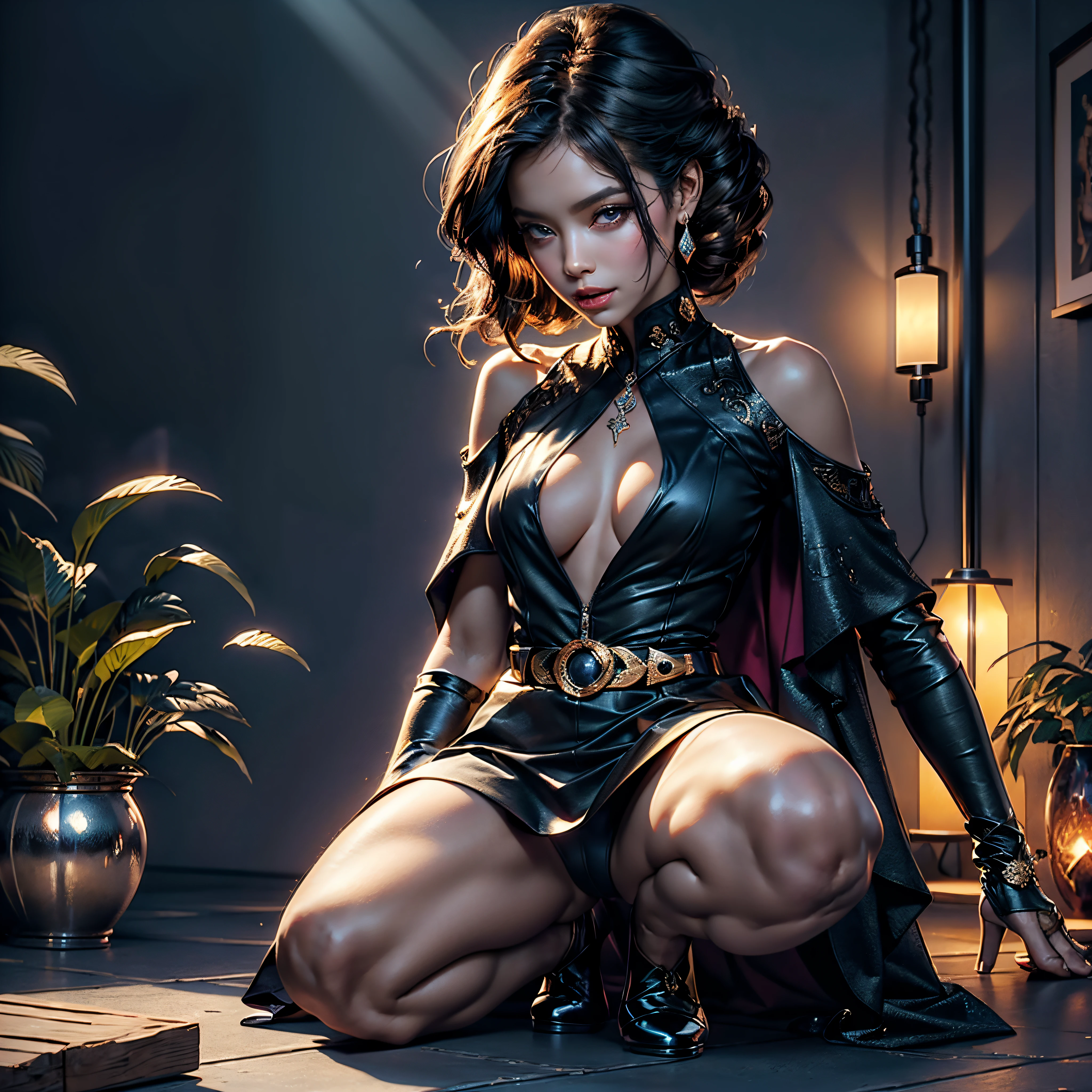 Heroe outfits suit Urban deep path Timberjack equirectangular Beholder Unrealengine5 utra Cinematic Masterpiece Van_Gogh chef-d' sunLight๐๐ฆ๐นโค๐๐ก(๐(kneeling:1.1)๐ฉ๐๐โ๐๐ฅฟ๐ก๐ฉฒ๐
)๐ช๐ข๐ก๐ pro-photorealistic saturate meticulously intricate ultra optimal ultra_high-def ultra_high-quality accurate ultra_high-details ultra_high-res color-coded shading perfection reflex extreme improved Octane_rendered opengl-shaders glsl-shader UHD XT3 128K 64K 32K DSLR HDR "Ororo Munroe" Baroque symmetrical ((Goddess athletic Diva african black dreadlock curly agate blackess skin tanmed epic gorgeous clean cheekbones effects rougeoiment embarrassed lazuli ultra beautiful yeux dark brown pupils black irises turquoise sapphires ecstatic open mouth teeth obvious smile (tougue fall droplet water drop of water) cape levitating jacket floating Bridaldress Dickey Collar Charm Elastic Lace Turtleneck Sleeve Blouse Pullover Lining clavicles shoulders:Open papillotes white leather tiny breasts fine sideboob satin safran orange yellow skirt soies assorties lace corsait gothic zip tin livid red thick amples spinelles nombril revealing diamond heart chastity_belt silver adorned padlock Gold lock pubis scarlet pubis-hairy obvious indigo garter snap thighs legs boots)) ruby invoke CGSCOSITY onyx Tourmaline silver opals moto inox Mechanized carbonite reflection armor chrome gold fathom brass richly decorated glyphs ornate lava navy plasma earth lava incandescent flash-fire-shoot depthfield ark population car background floraison Monarch kindergarden monster butterfly tattoo Bruce_Weber girl naked sex nsfw multi various etc. --v 5.2 --s 1000 --c 20 --q 20 --chaos 100