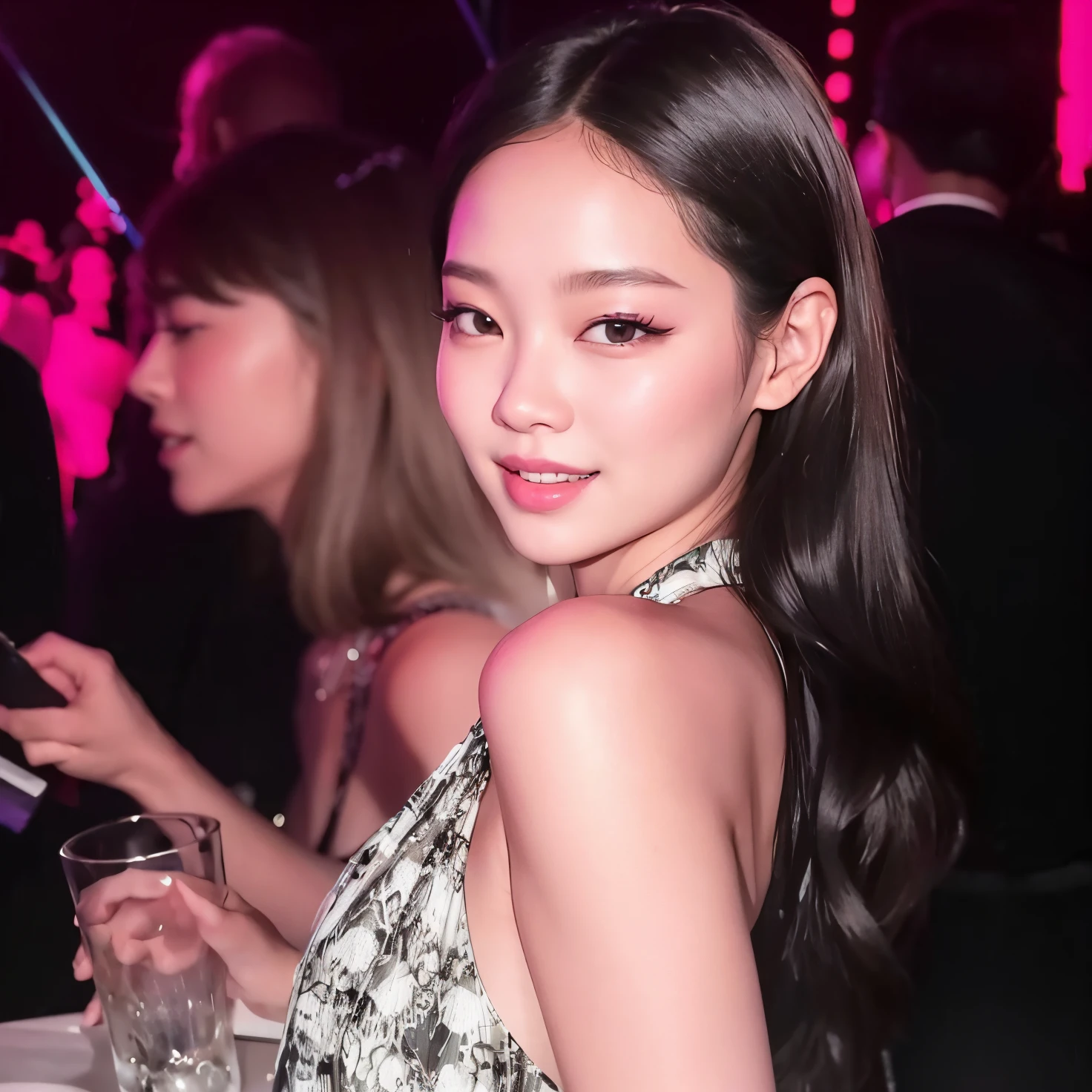 There's a woman standing in front of a table, jennie blackpink, Parque Roseanne do Blackpink, jossi do blackpink, Lalisa Manoban do Blackpink, linda mulher coreana jovem, Lalisa Manobal, jisoo do blackpink, Retrato de Jossi de Blackpink, Heonhwa Choe, Parque Ji-min, Mulher sul-coreana bonita, Ji-Min