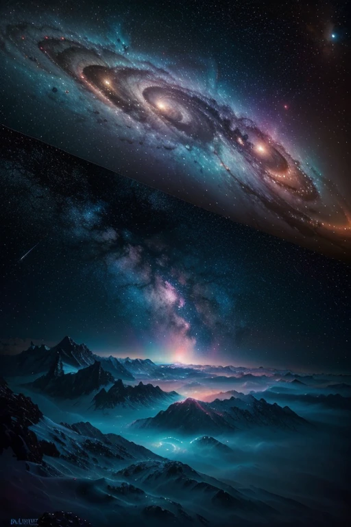 a swirling vibrant nebula in outer space, breathtaking celestial spectacle, cosmic rays, shimmering stars, interstellar clouds, dazzling colors, ethereal beauty, highres, ultra-detailed, photorealistic, immersive experience, captivating artistry, deep space exploration, mysterious and awe-inspiring, mesmerizing view, vast cosmic landscape, astronomical masterpiece.