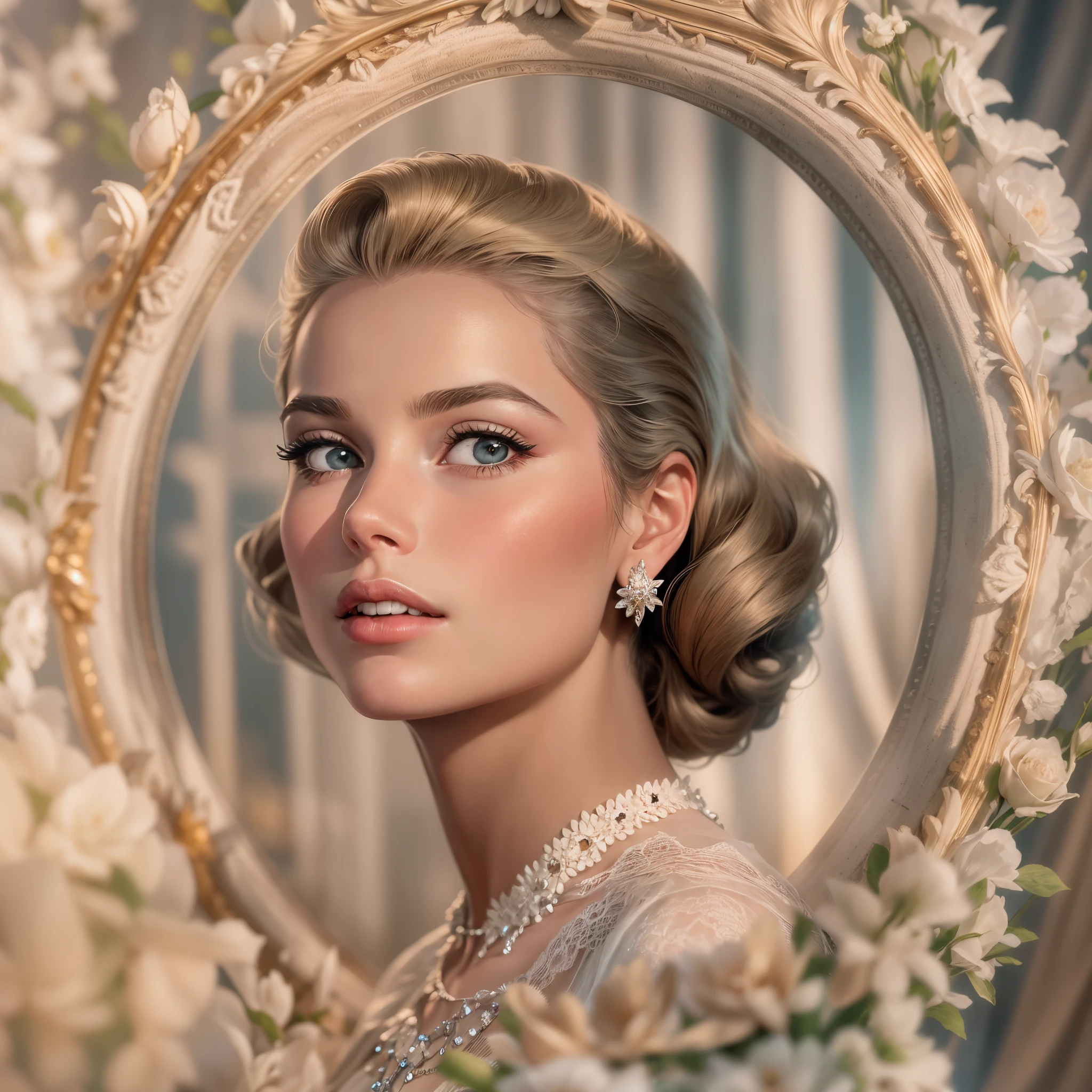 Bate-papo
Certamente, here is an expanded and enriched version of that text for an image generation prompt:
"Retrato de uma Lenda da Beleza: See an image that captures the essence of Grace Kelly'a beleza eterna, considerada por muitos como a mais bela do mundo em todos os tempos, no apogeu de seu esplendor.
Imagine uma cena deslumbrante, onde Grace Kelly'Your presence shines with timeless beauty. She personifies elegance and grace at its peak, with an aura that transcends generations. Highlight your captivating expression, the soft and delicate features of your face, every detail accentuating its unique and refined beauty.
Cerque-a em um ambiente digno de sua majestade, perhaps a sumptuous palace or an enchanted garden, where the soft light further enhances your radiant beauty. Use visual elements that reflect your sophistication and glamor, como roupas elegantes, joias deslumbrantes e uma postura real.
A imagem resultante pretende ser uma homenagem a Grace Kelly'legendary grace and beauty., capturing not only his stunning appearance, but also her aura of timeless elegance that made her an unforgettable icon of female beauty."