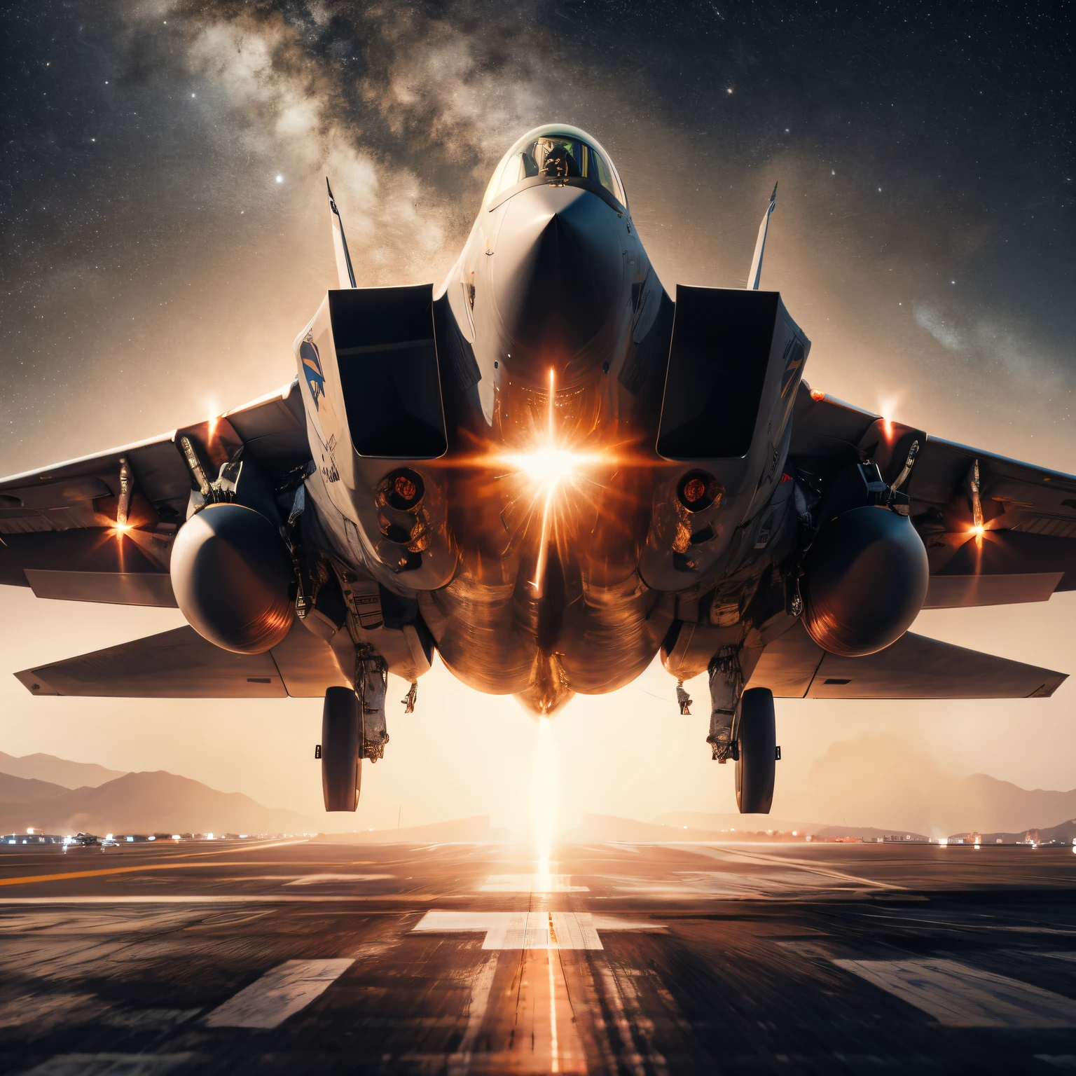 Arafo fighter jet taking off from the runway at night, Jet fighter background, Fighters, 5th generation fighter, Jet fighter, Fighters, In the cockpit of a fighter, Fighters, portrait of figther jet evading, fighter jet in flight, cinematic front shot, Jet fighter, 4K HD wallpapers c 1 7
