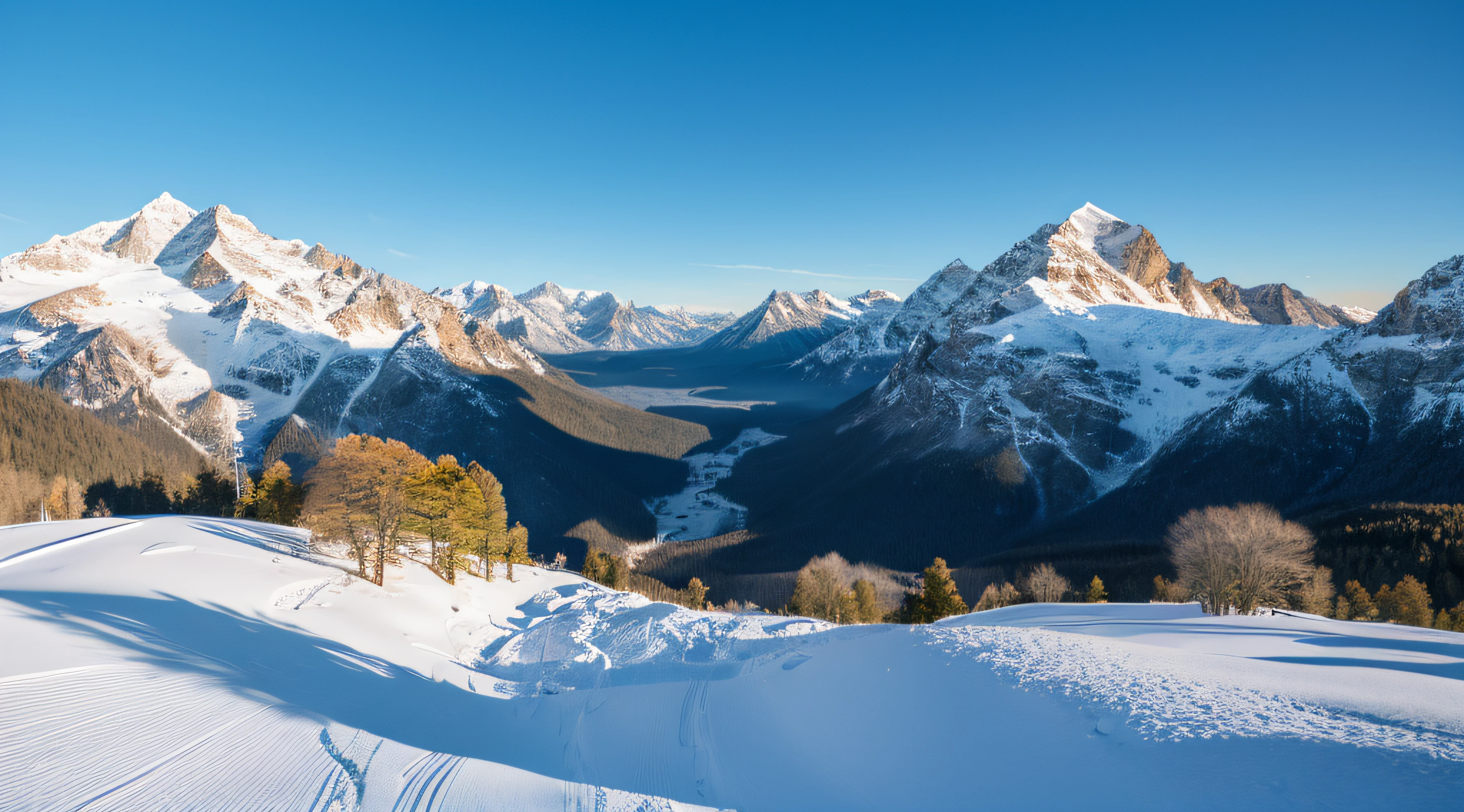 Winter Mountains々