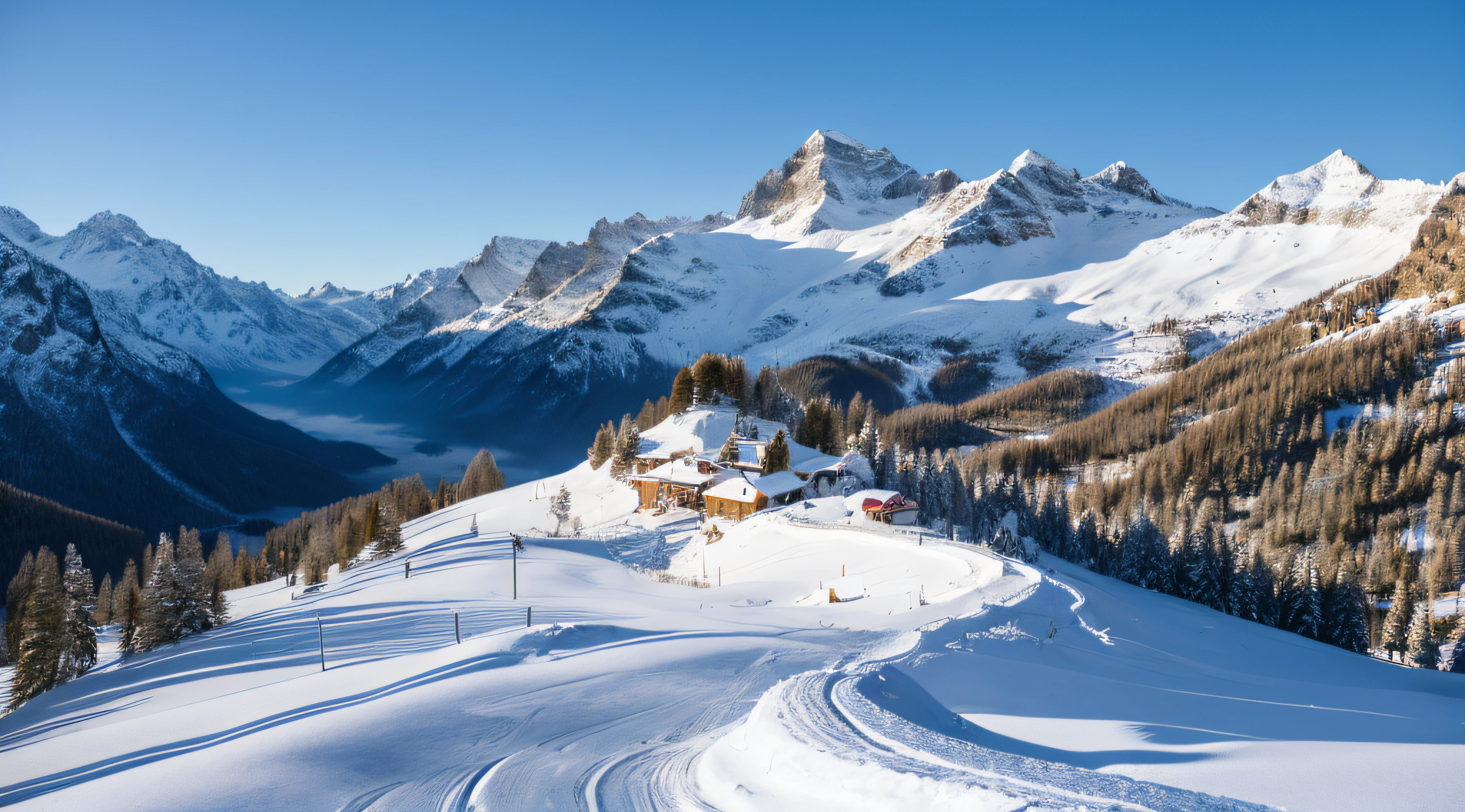 Winter Mountains々