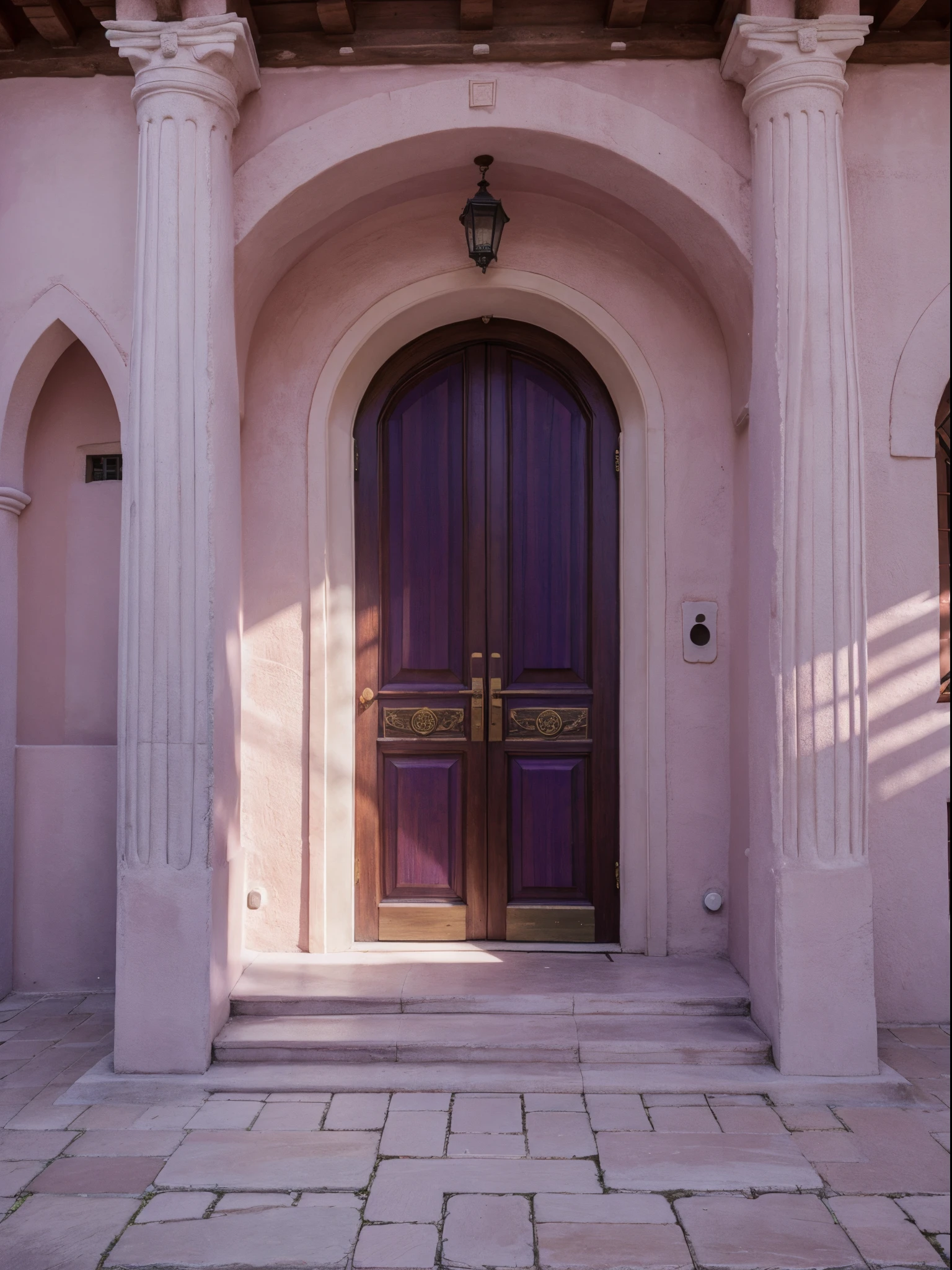 castillo morado, 8k, highest qualityr, Ultra detalles,