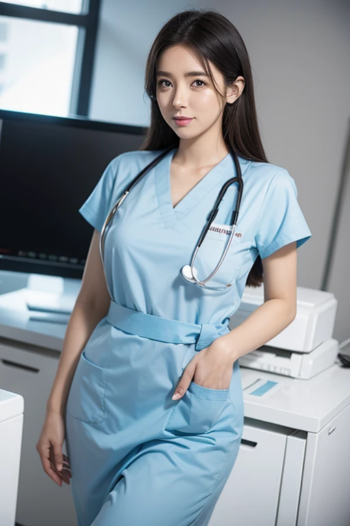 cartoon medical assistant