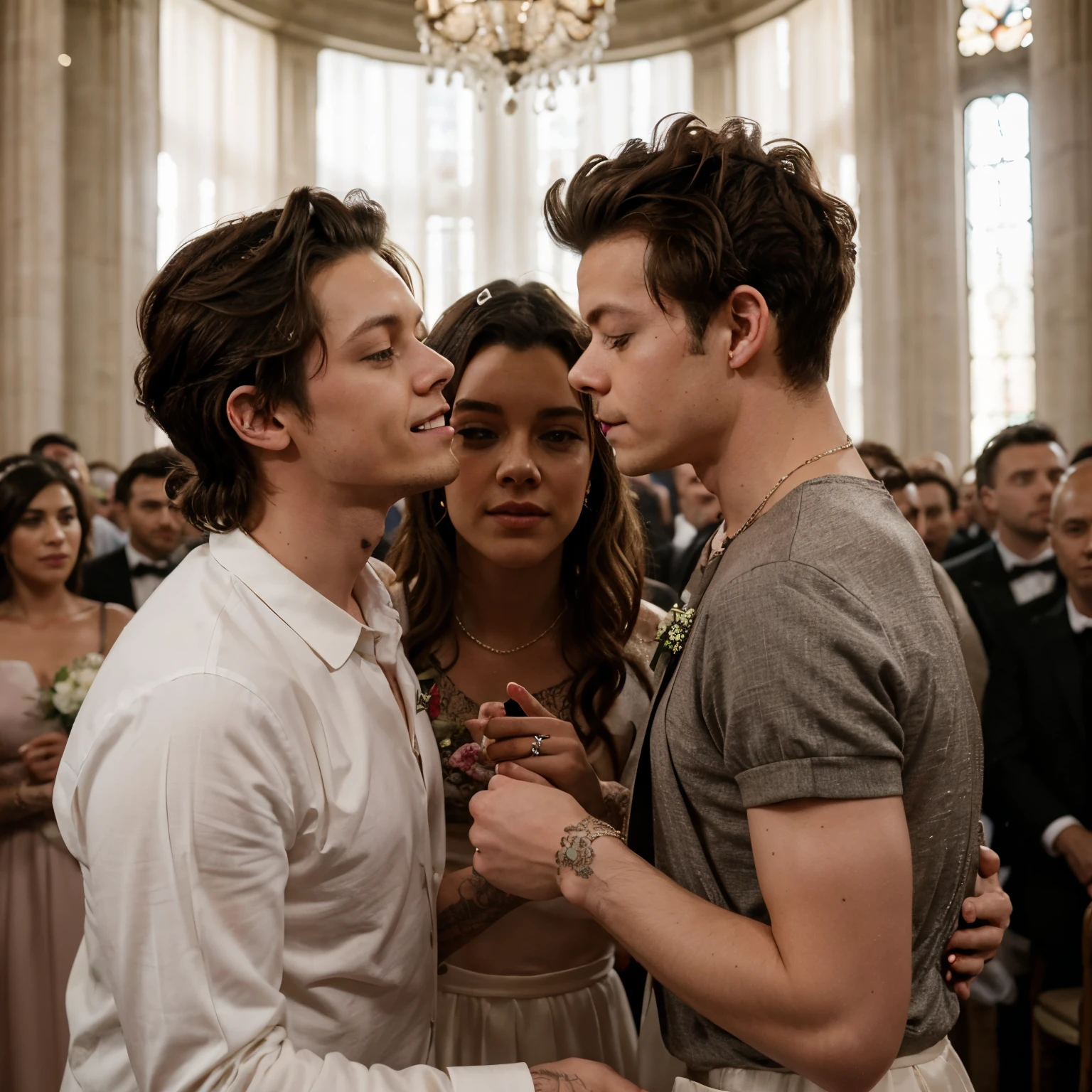 Louis Tomlinson and Harry styles getting married
