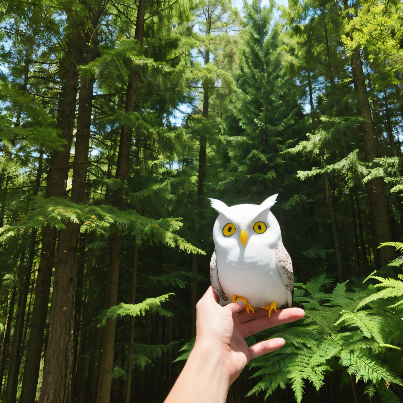 White owl Ezo spruce