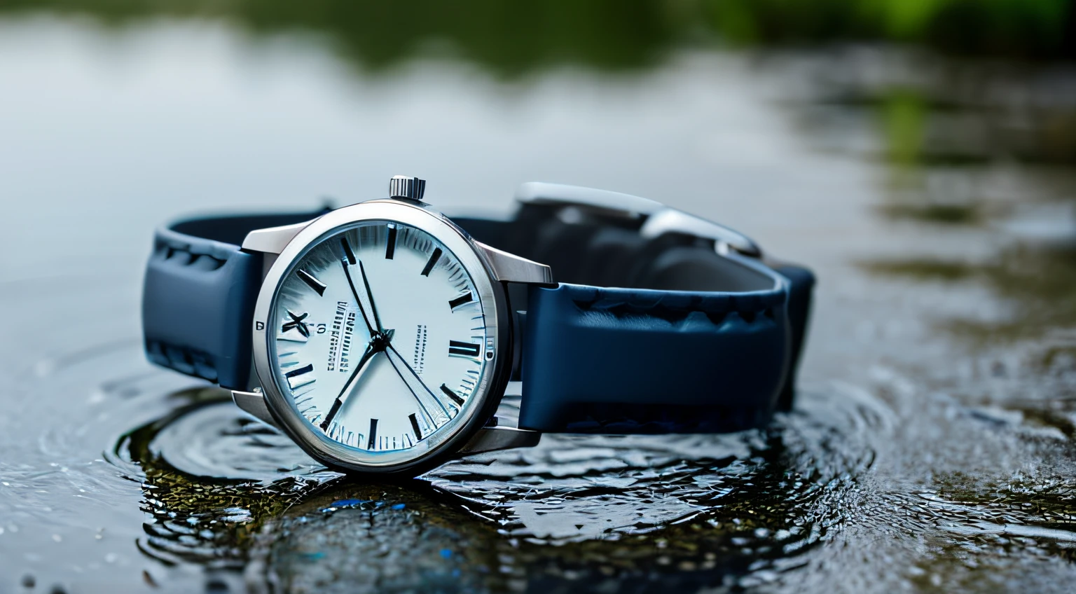 wrist watch、Water is gone