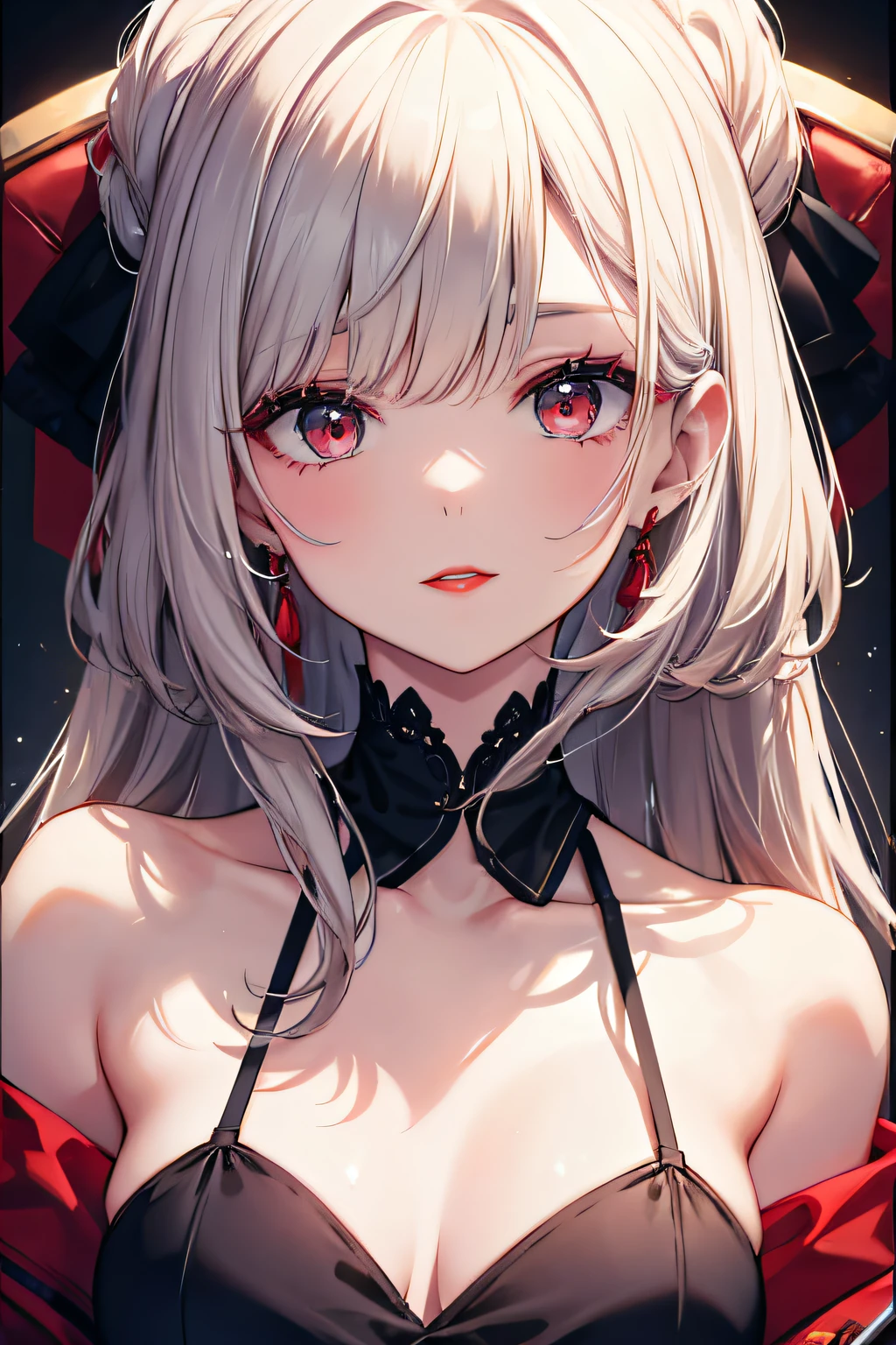 red lip stick