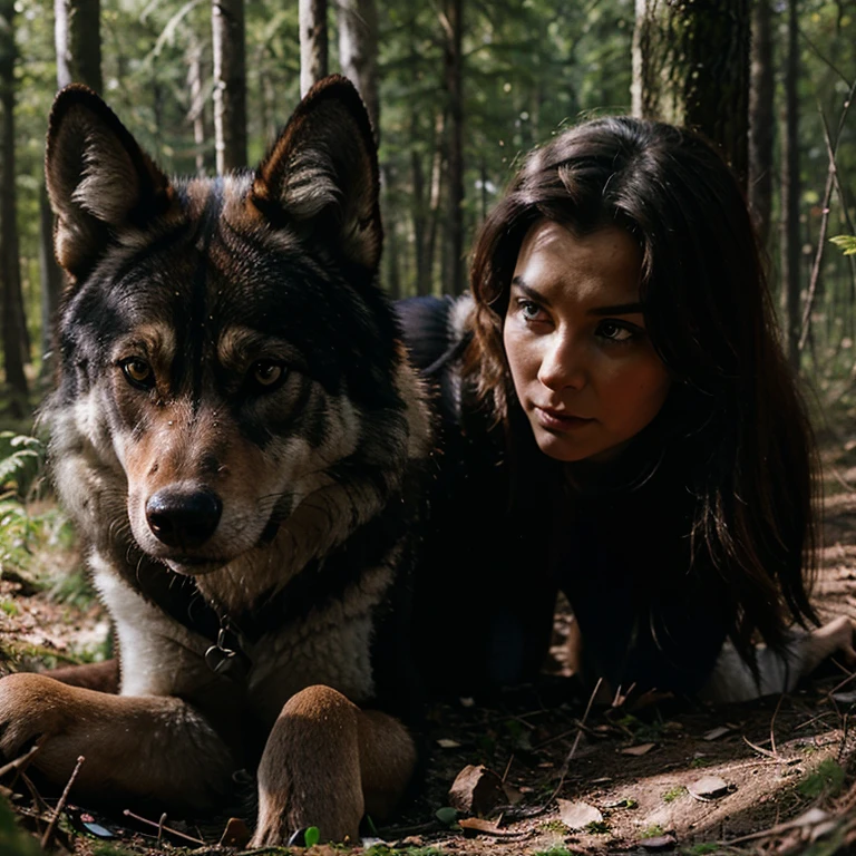 Her evil eyes scanned the Forrest ahead, more determined than ever to find the wild wolf.