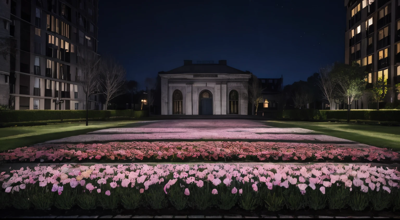creepy flower bed