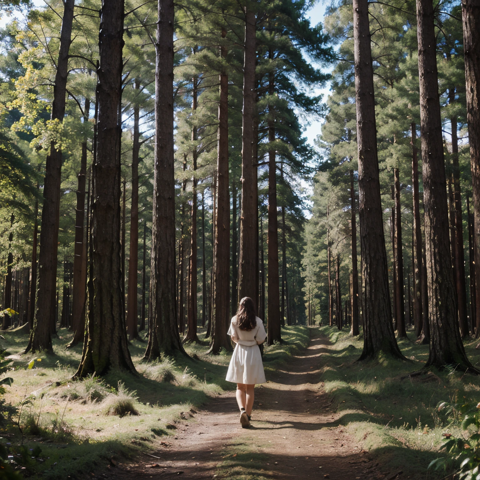 nude elf forest back