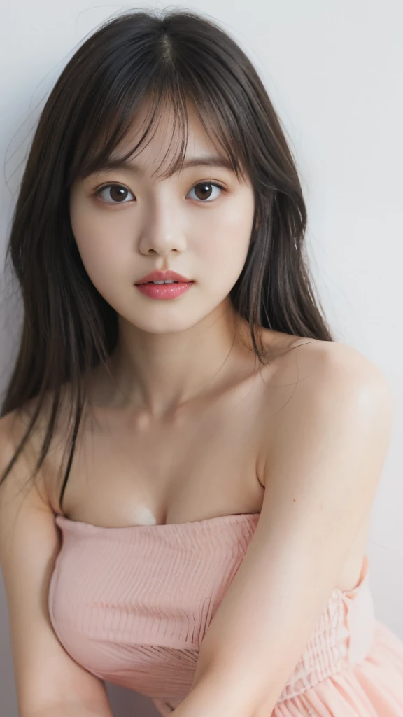 Close up of woman in white dress posing for photo, Korean woman, beautiful south Korean woman, gorgeous young Korean woman, Jaeyeon Nam, beautiful young Korean woman, wolf. 4 thousand, Reporter Jang Han, Korean woman, beautiful asian girl, Heonhwa Choi, soft portrait 8k, Jinyoung Shin