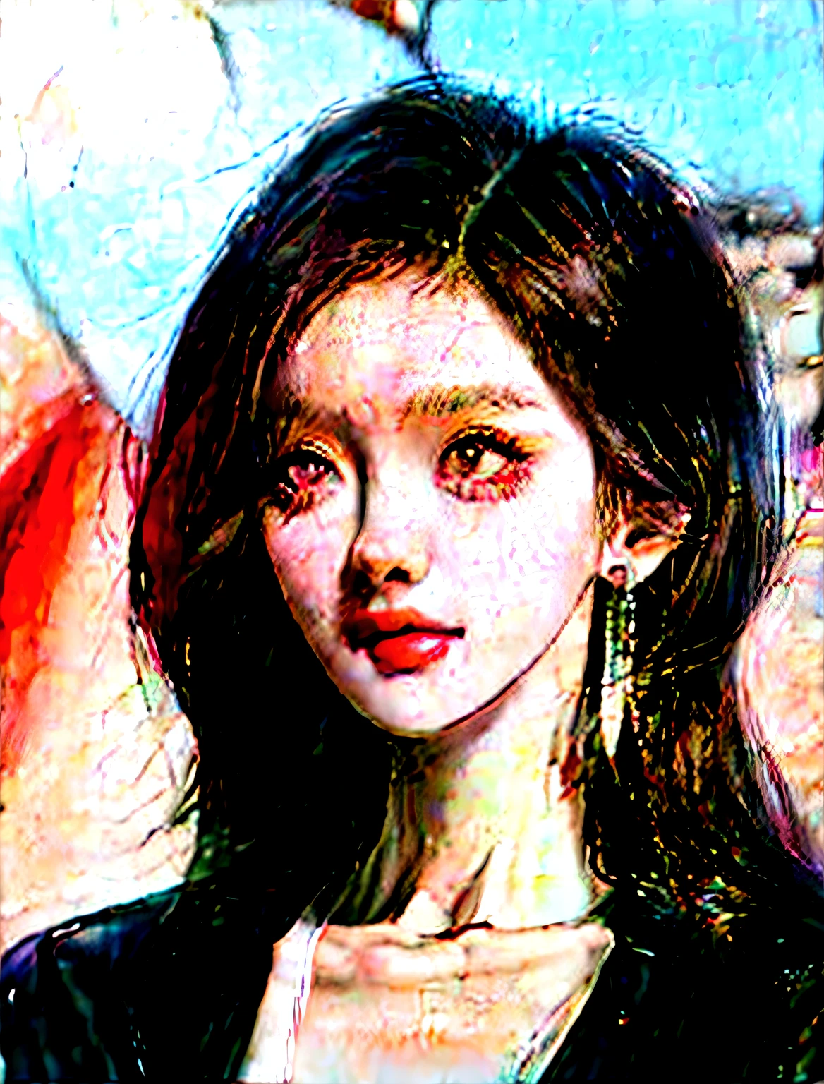 One wears a black jacket、Close-up of woman with long black hair, lee ji eun, Lee Ji-eun, Nam Jae-yeon, jiyun chae, Kwak Ji-young, Cui Xianhua, Parking distance - minutes, sangsoo jeong, Shin Min-jung, jinyoung shin, yun ling, Song Huiqiao, Huang Shishi, chengyou liu