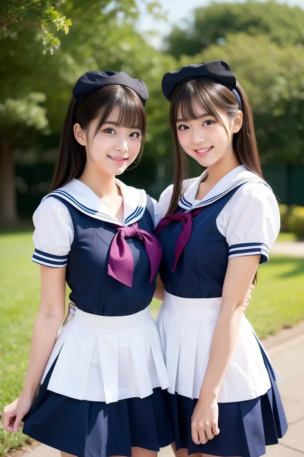 hi-school girl a beauty girl Maids エロ twinsies a sailor suit